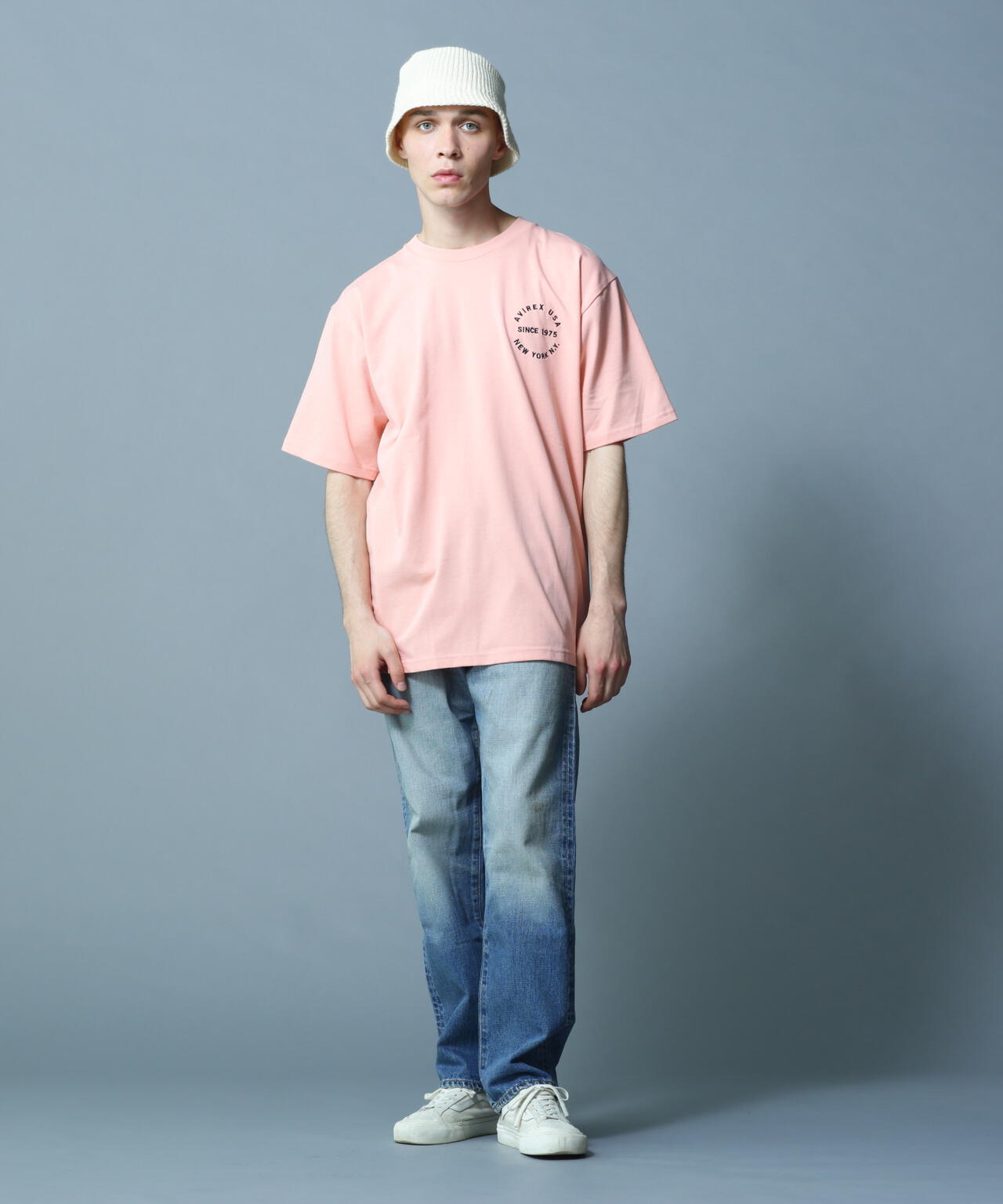 VARSITY LOGO T-SHIRT 2.0 / バーシティ ロゴ Tシャツ2.0 / AVIREX / アヴィレックス