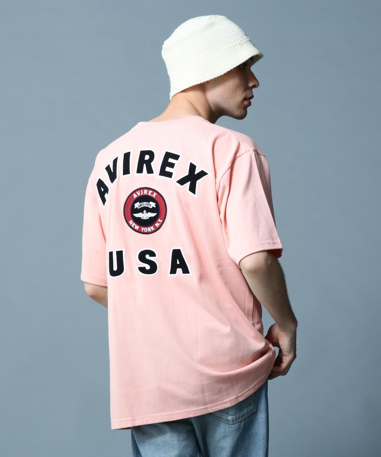VARSITY LOGO T-SHIRT 2.0 / バーシティ ロゴ Tシャツ2.0 / AVIREX / アヴィレックス