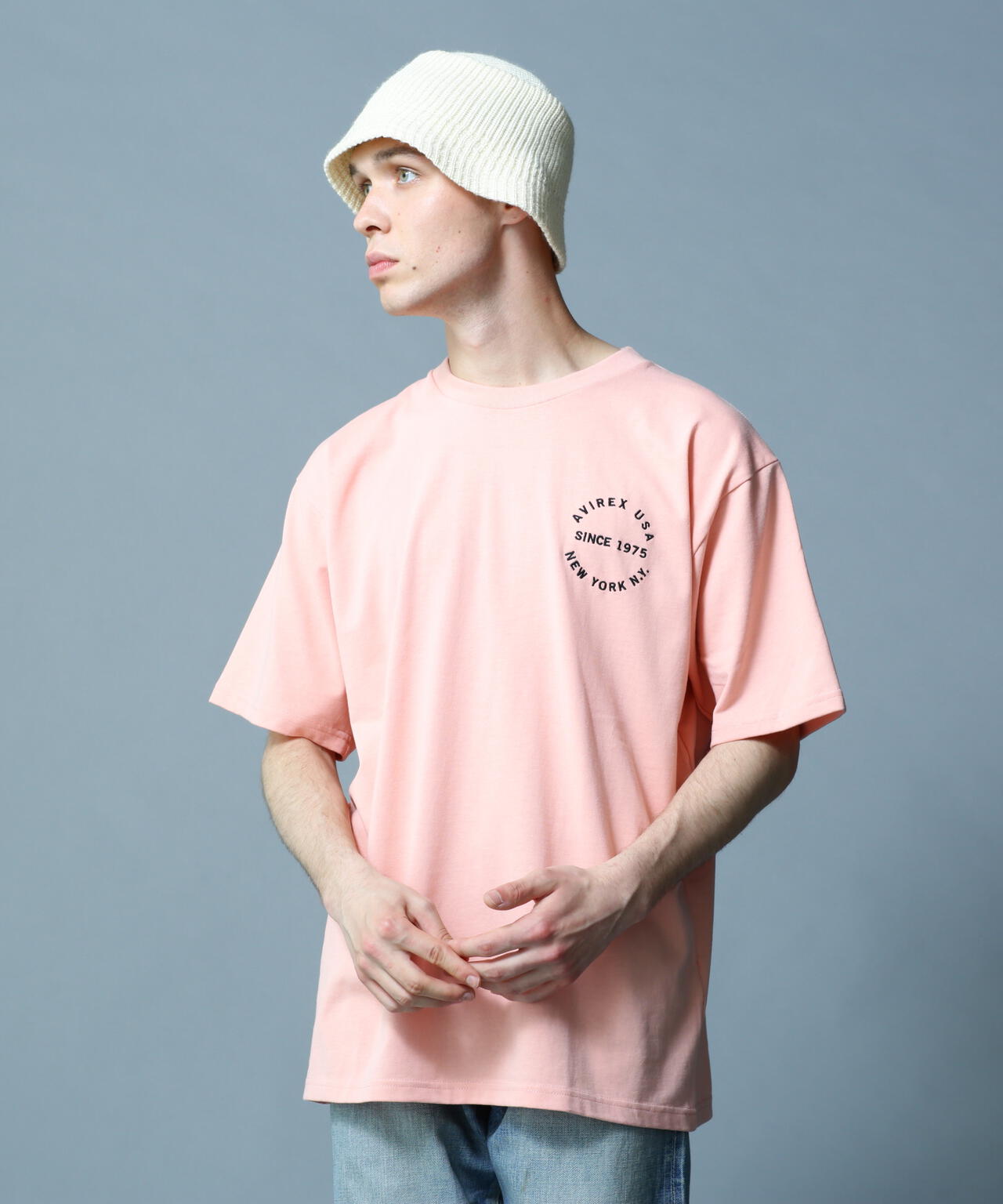 VARSITY LOGO T-SHIRT 2.0 / バーシティ ロゴ Tシャツ2.0 / AVIREX / アヴィレックス