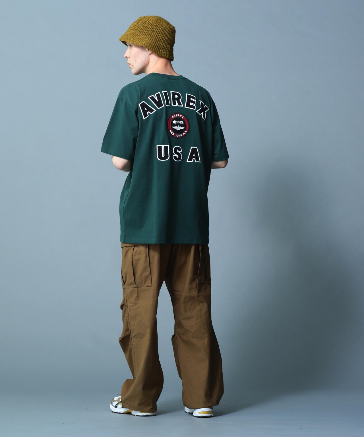 VARSITY LOGO T-SHIRT 2.0 / バーシティ ロゴ Tシャツ2.0 / AVIREX / アヴィレックス