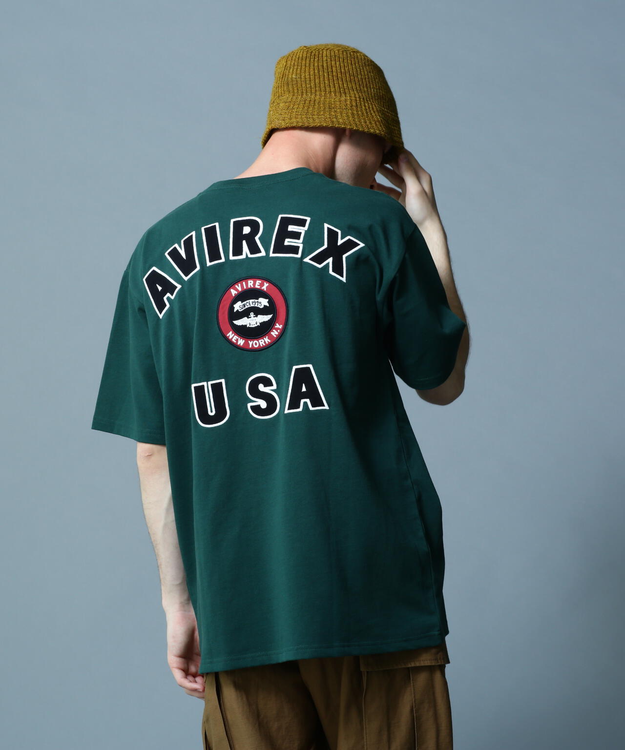 VARSITY LOGO T-SHIRT 2.0 / バーシティ ロゴ Tシャツ2.0 / AVIREX / アヴィレックス