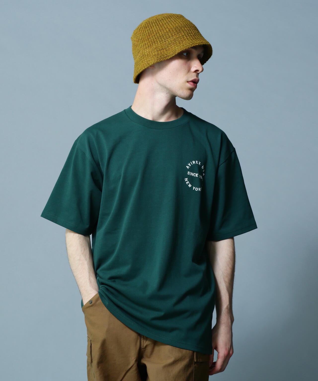 VARSITY LOGO T-SHIRT 2.0 / バーシティ ロゴ Tシャツ2.0 / AVIREX / アヴィレックス