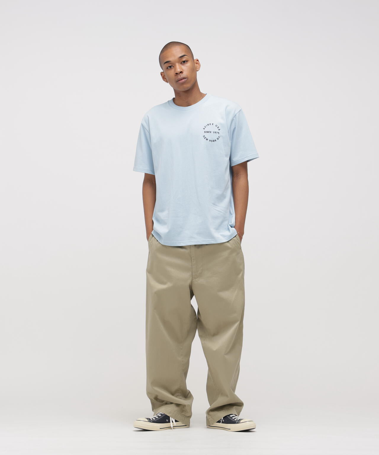 VARSITY LOGO T-SHIRT 2.0 / バーシティ ロゴ Tシャツ2.0 / AVIREX / アヴィレックス