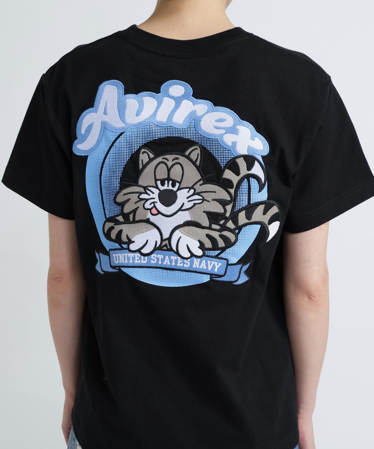 《WEB&DEPOT限定》TOMCAT EMBROIDERY T-SHIRT / トムキャット エンブロイダリー Tシャツ /