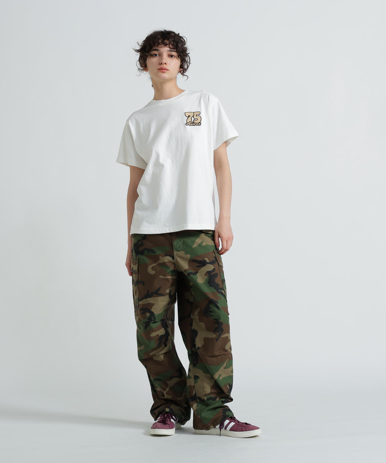 《WEB&DEPOT限定》TOMCAT EMBROIDERY T-SHIRT / トムキャット エンブロイダリー Tシャツ /