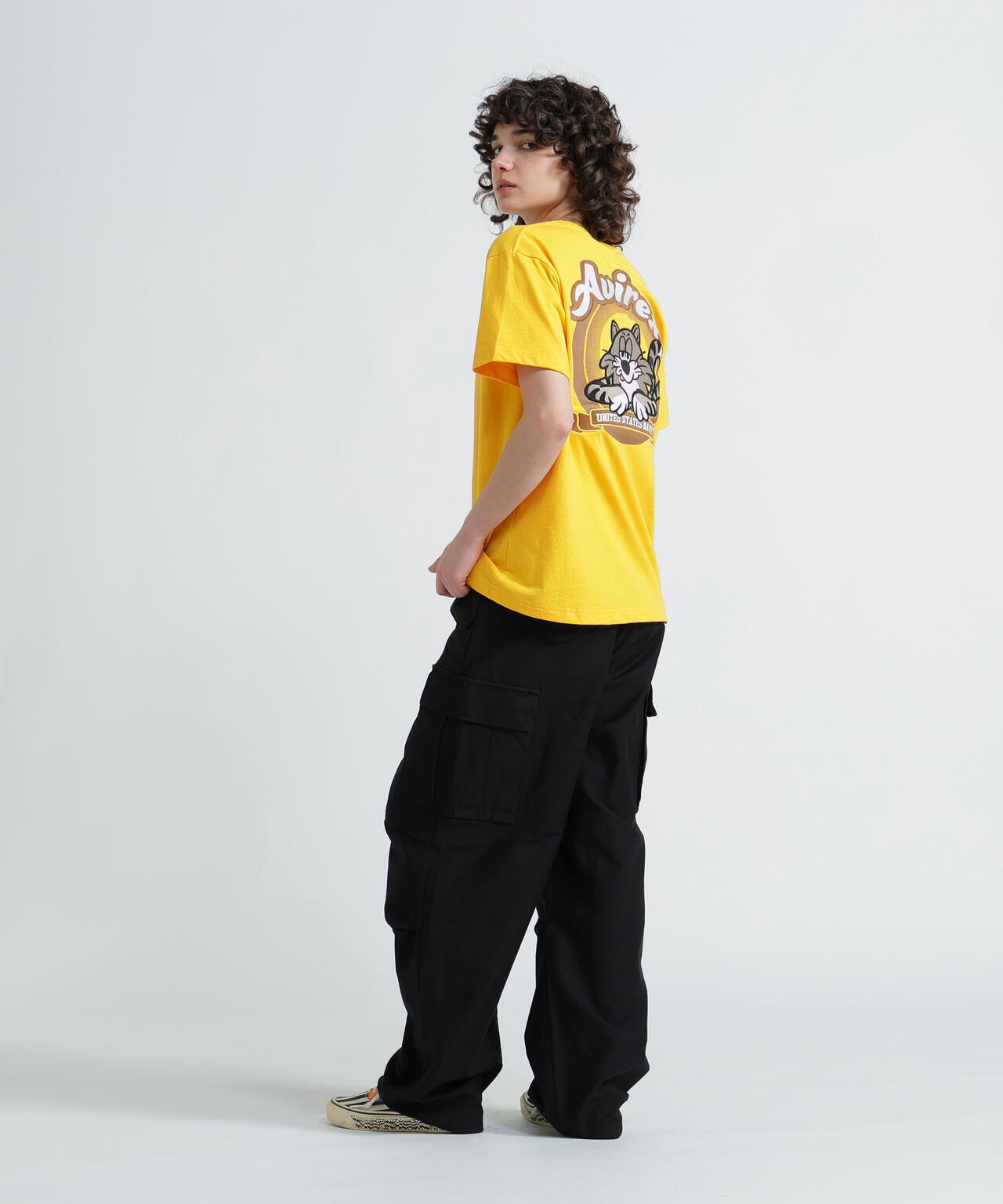 《WEB&DEPOT限定》TOMCAT EMBROIDERY T-SHIRT / トムキャット エンブロイダリー Tシャツ /