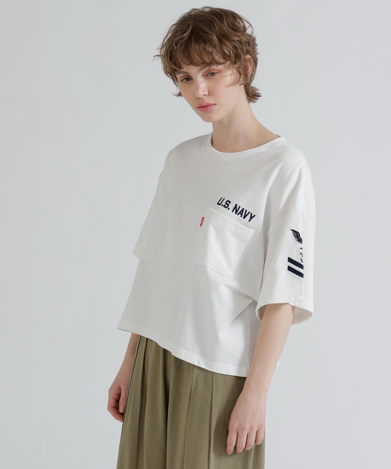 NAVAL POCKET SHORT T-SHIRT/ネイバルポケット ショートティーシャツ