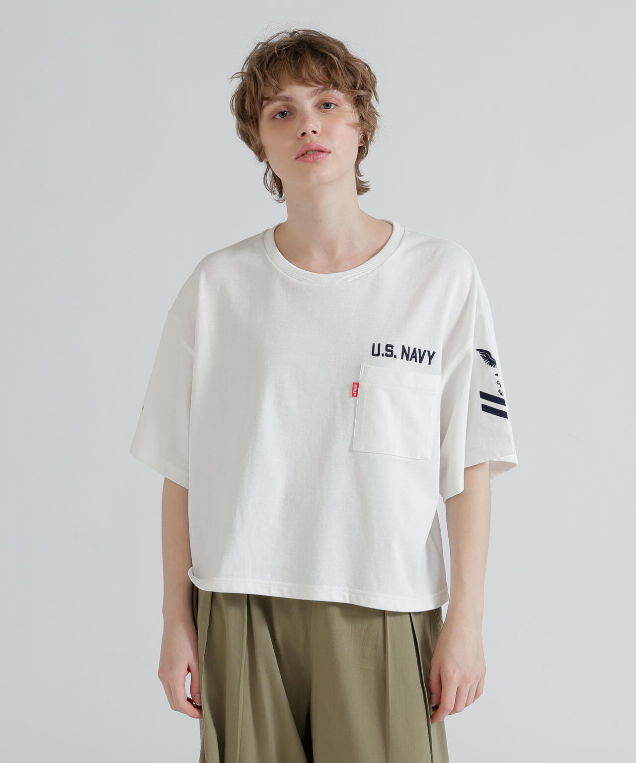 NAVAL POCKET SHORT T-SHIRT/ネイバルポケット ショートティーシャツ