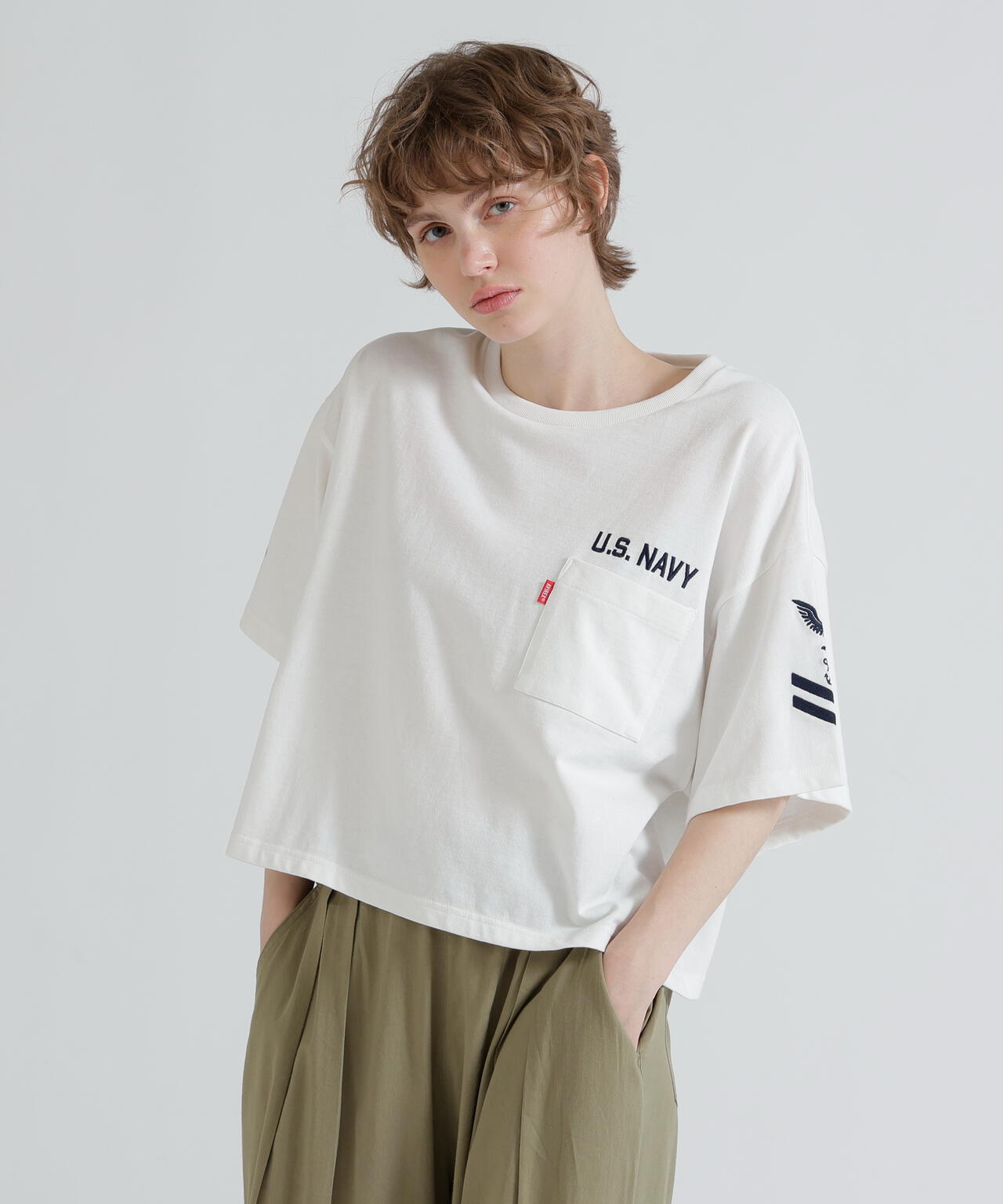 NAVAL POCKET SHORT T-SHIRT/ネイバルポケット ショートティーシャツ