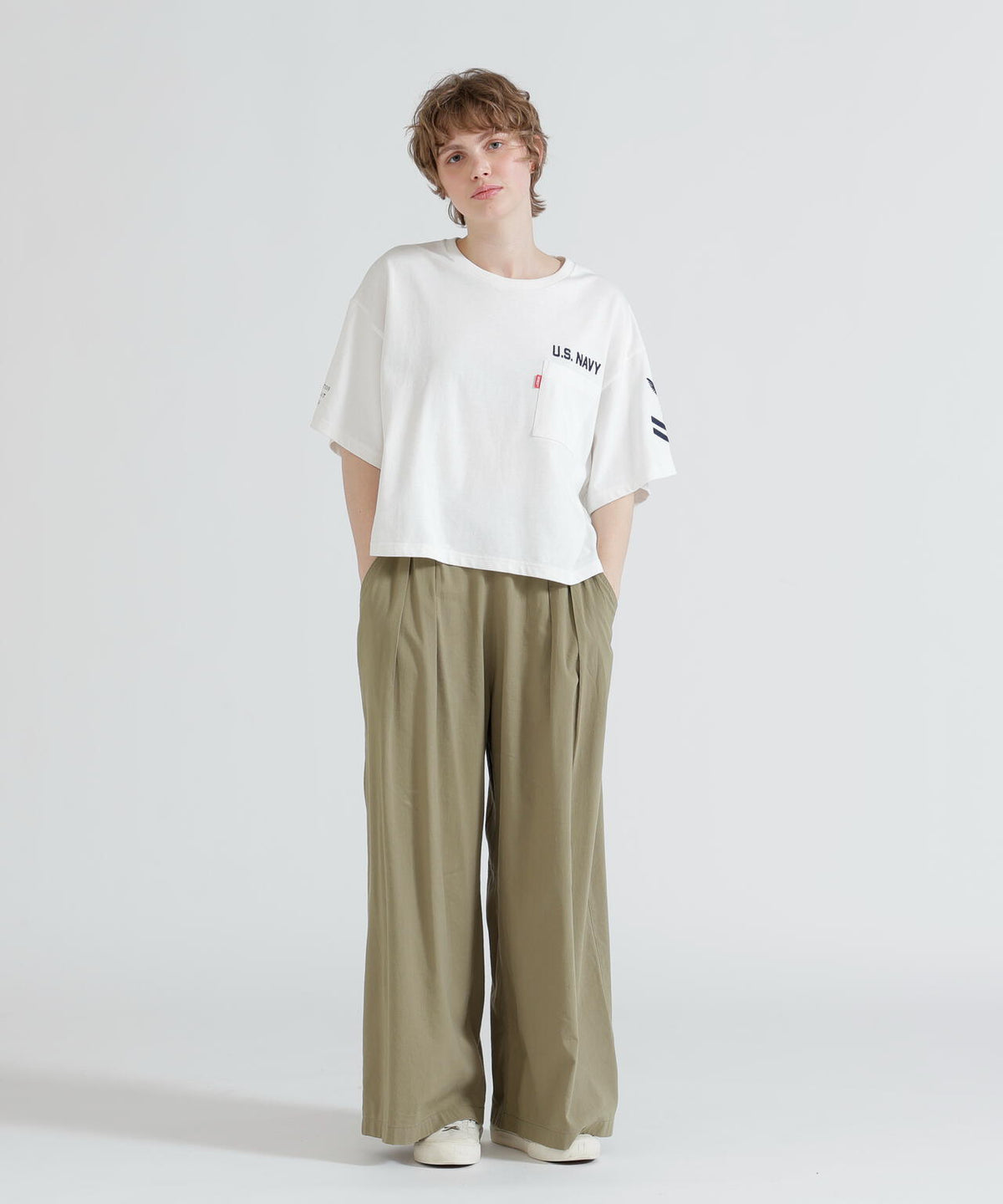 NAVAL POCKET SHORT T-SHIRT/ネイバルポケット ショートティーシャツ