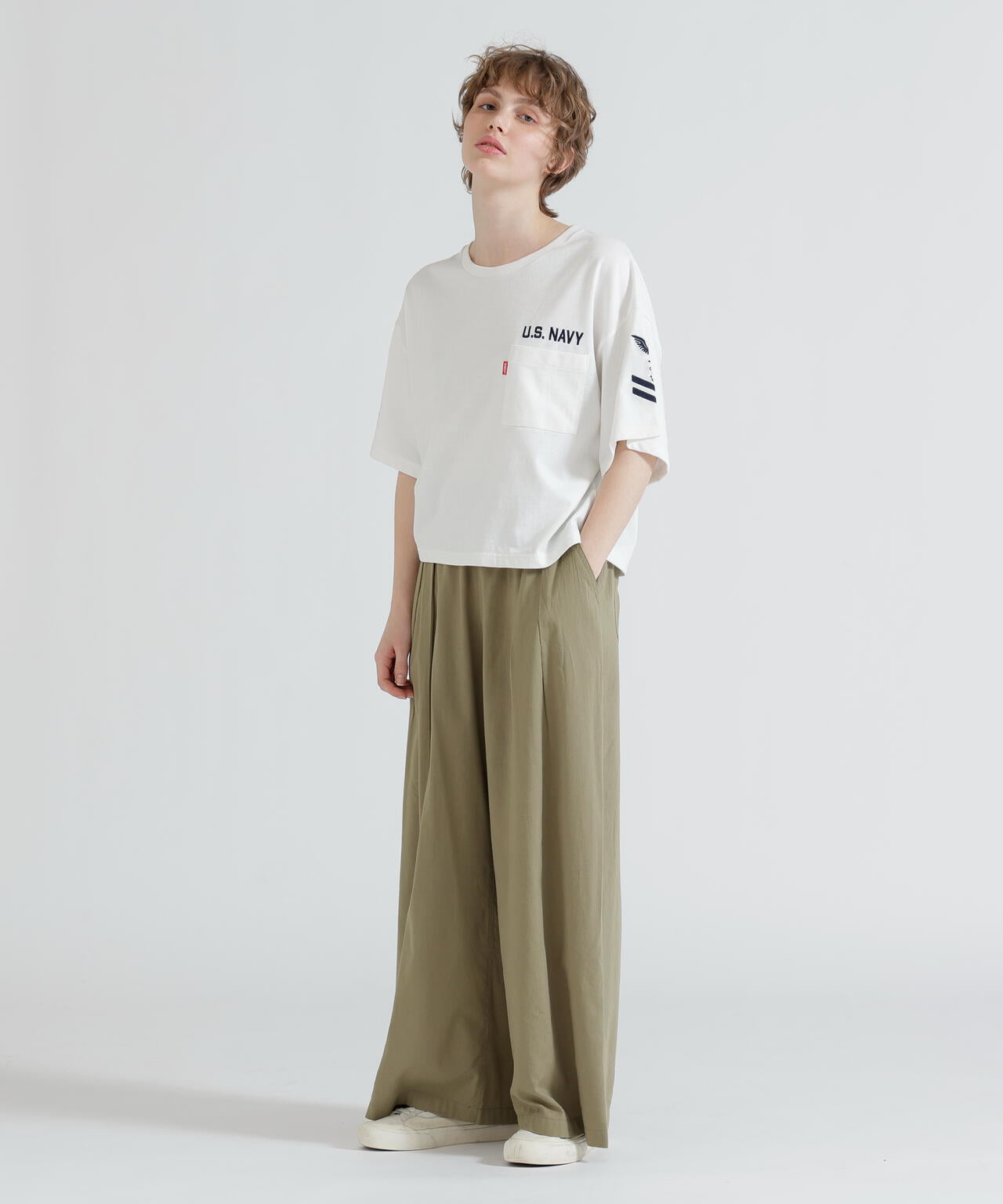 NAVAL POCKET SHORT T-SHIRT/ネイバルポケット ショートティーシャツ