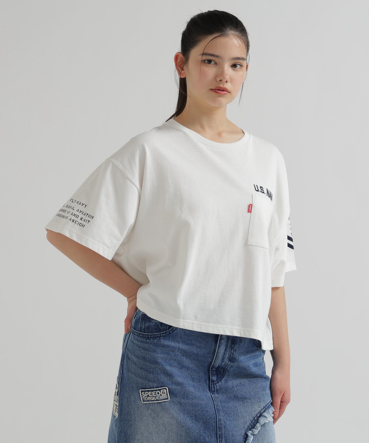 NAVAL POCKET SHORT T-SHIRT/ネイバルポケット ショートティーシャツ