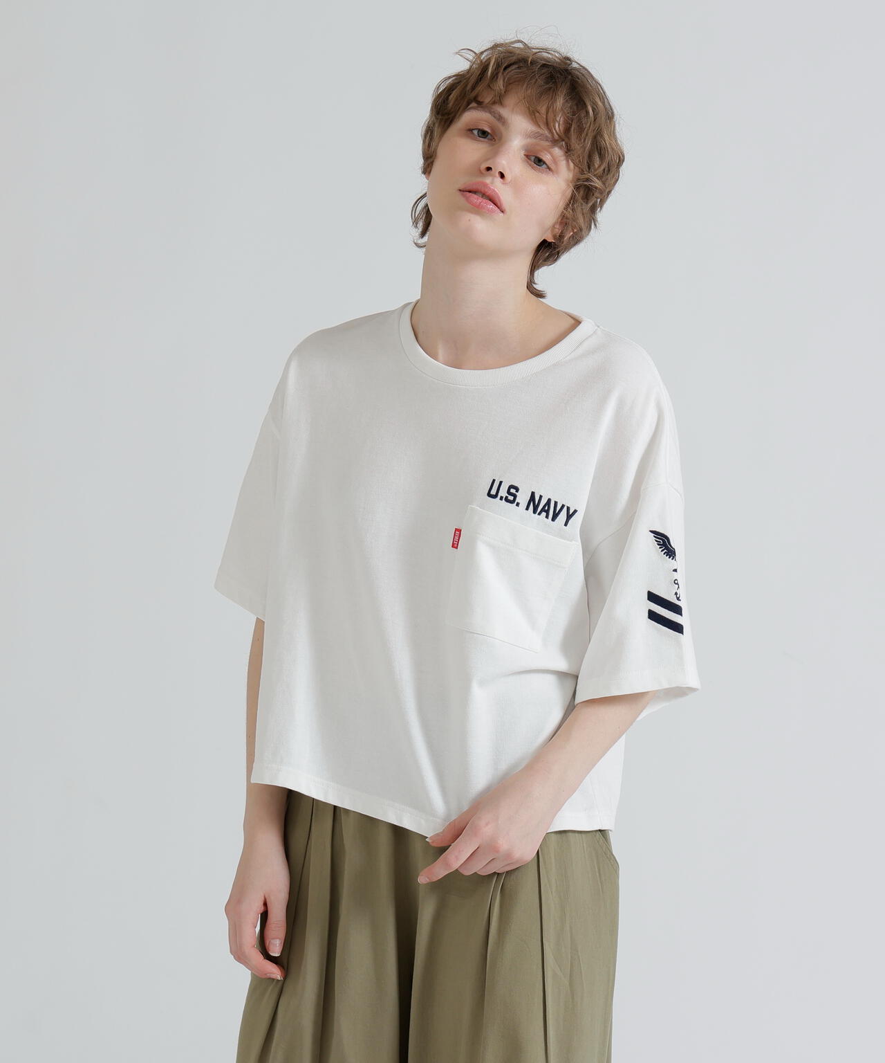 NAVAL POCKET SHORT T-SHIRT/ネイバルポケット ショートティーシャツ