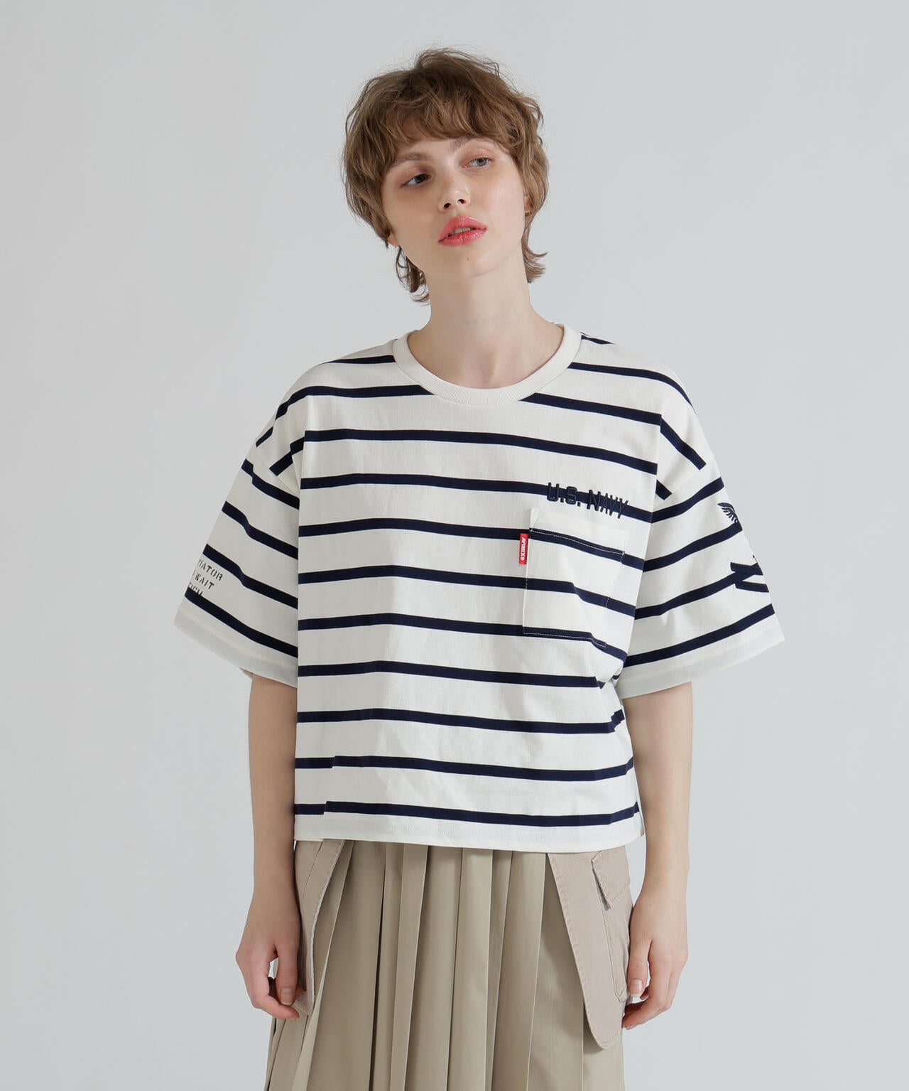 NAVAL POCKET SHORT T-SHIRT/ネイバルポケット ショートティーシャツ