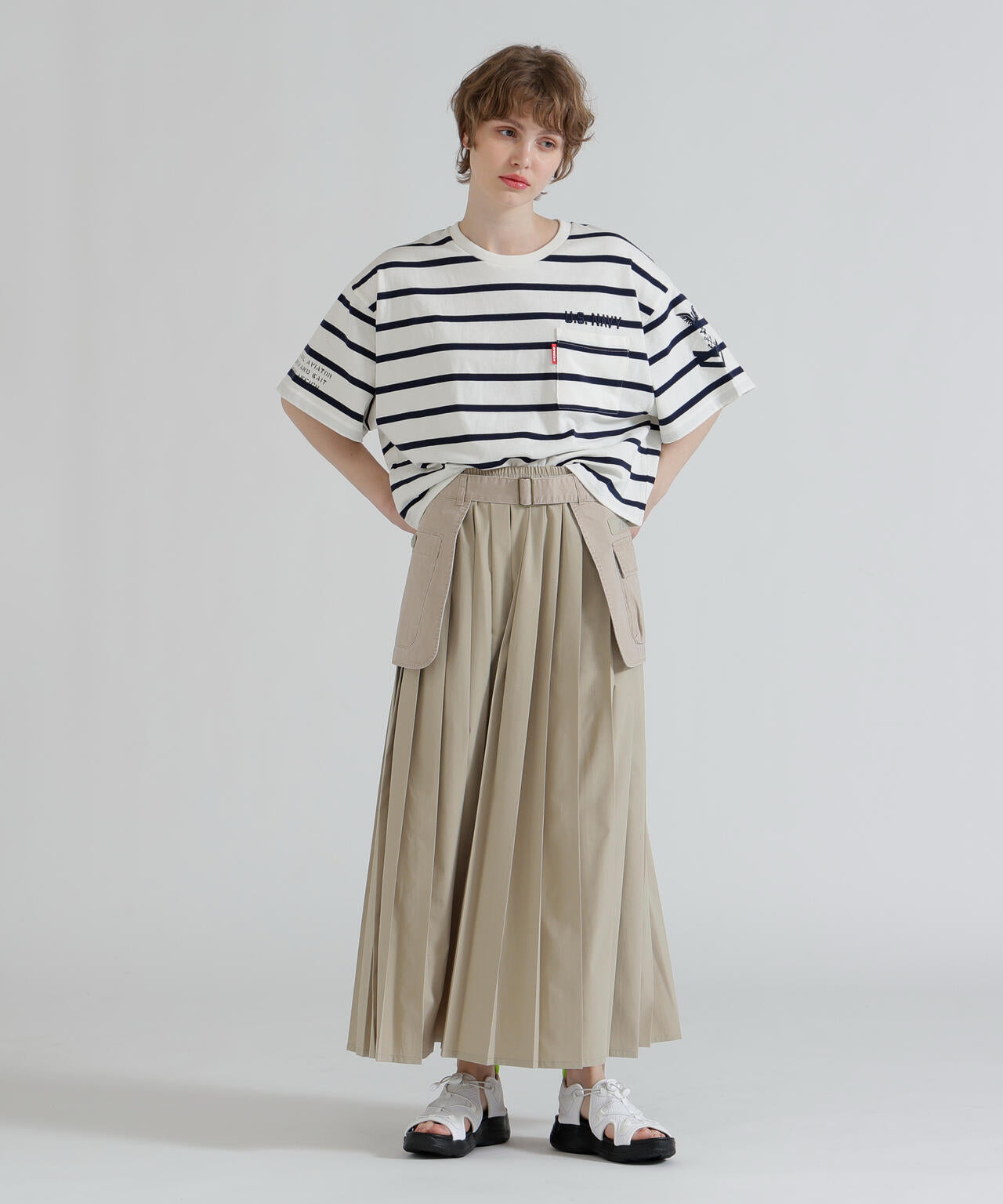 NAVAL POCKET SHORT T-SHIRT/ネイバルポケット ショートティーシャツ