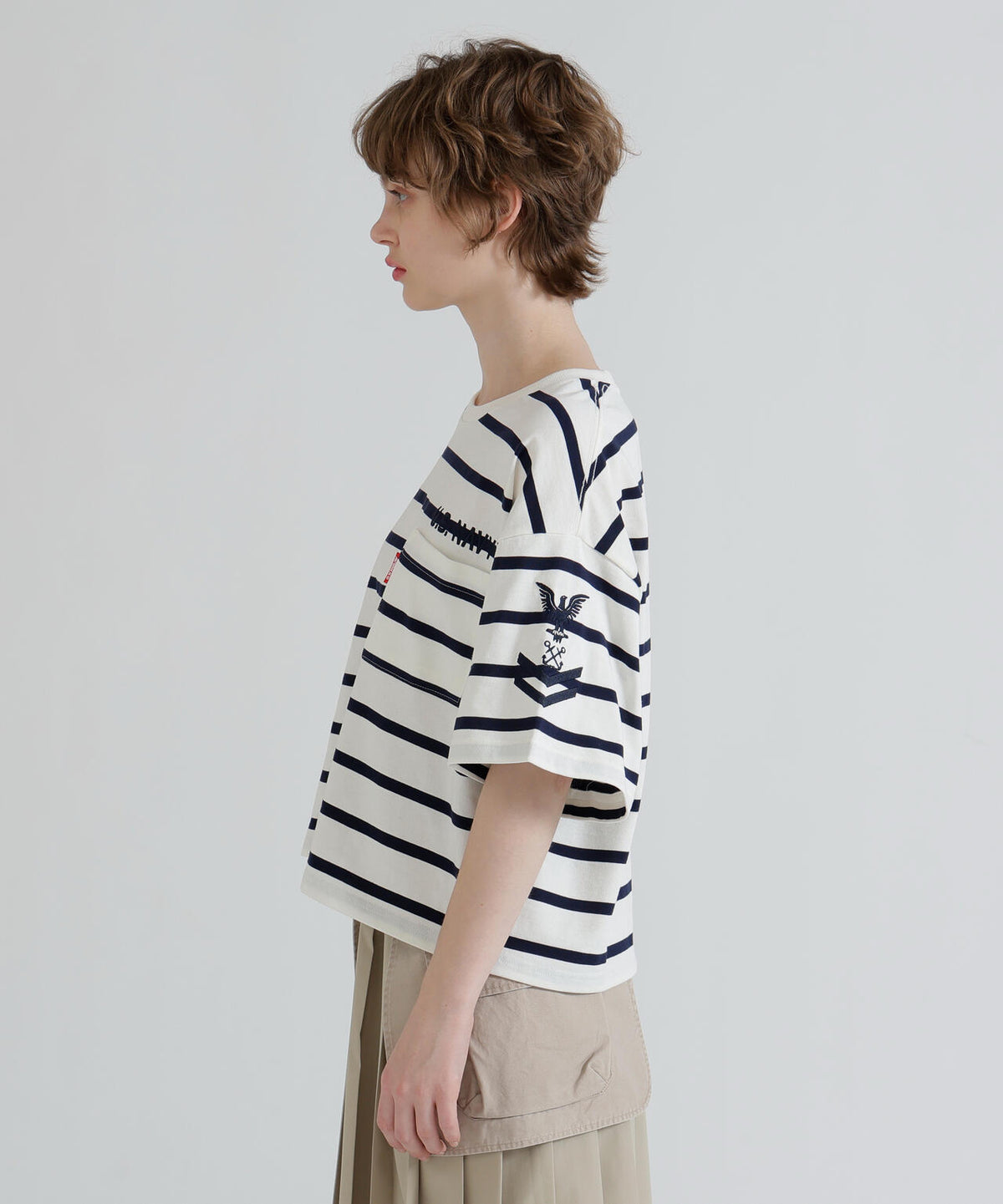 NAVAL POCKET SHORT T-SHIRT/ネイバルポケット ショートティーシャツ