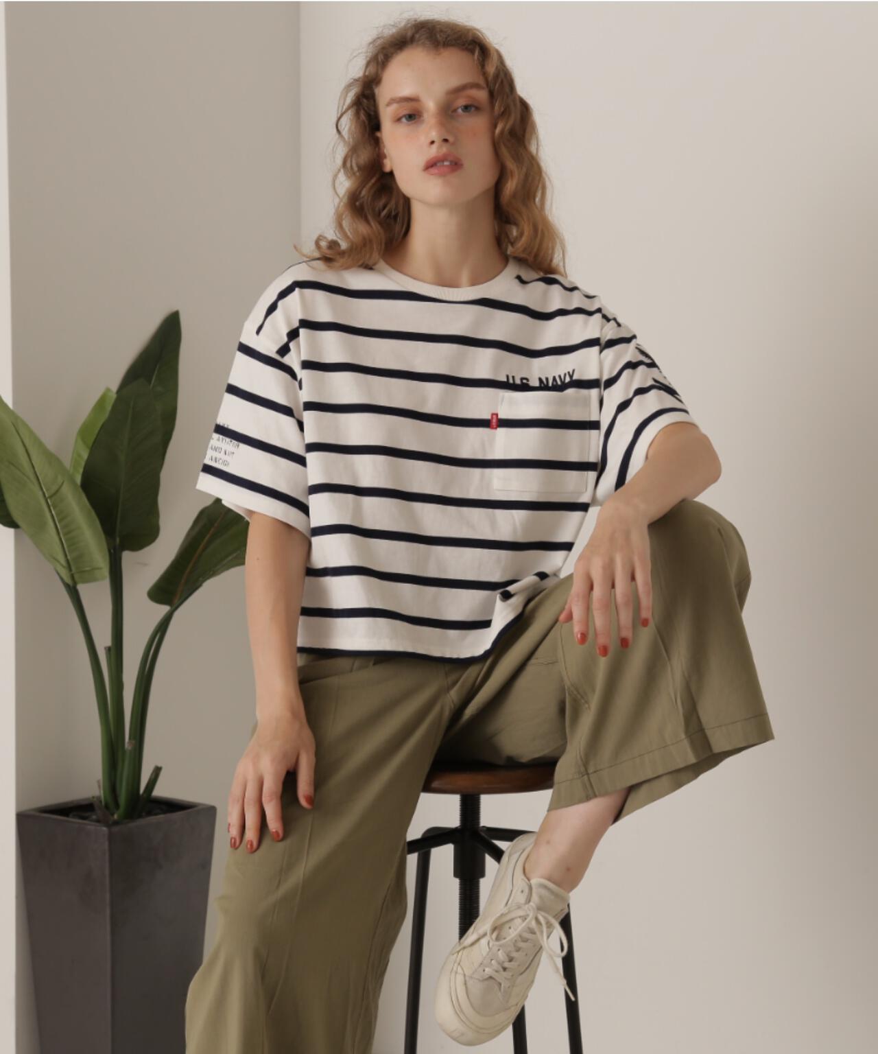 NAVAL POCKET SHORT T-SHIRT/ネイバルポケット ショートティーシャツ