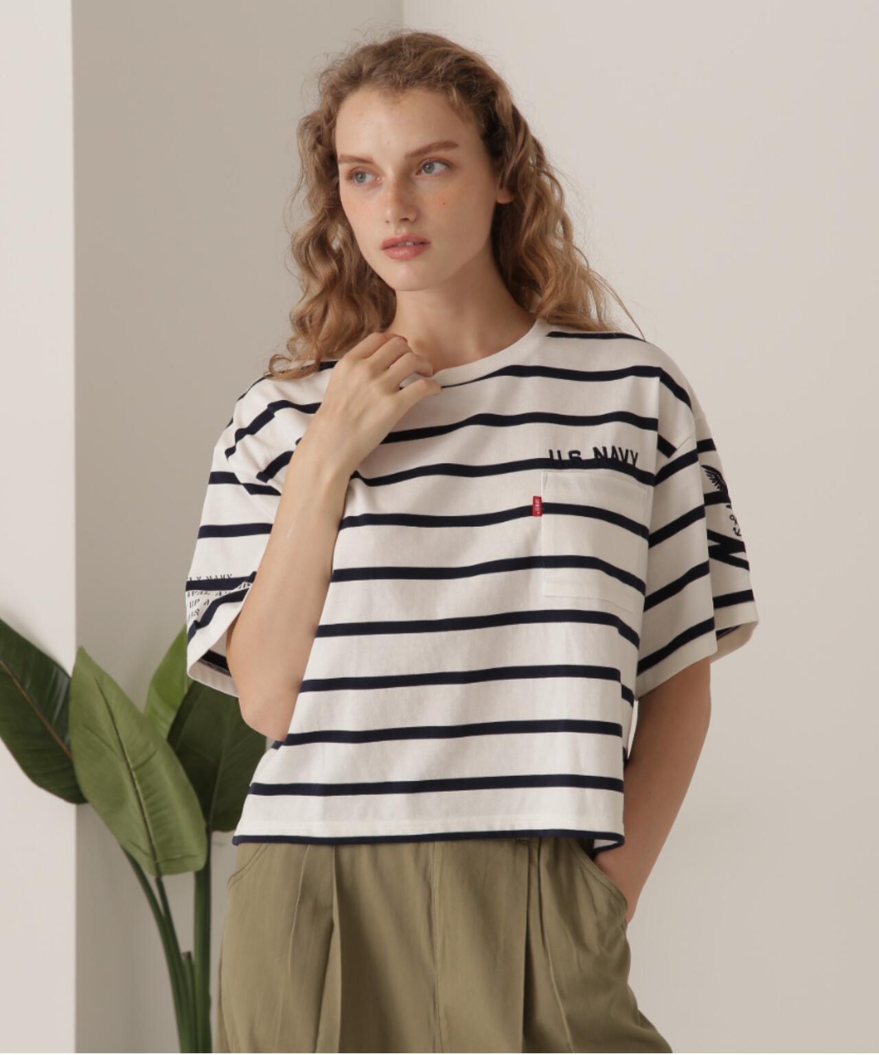 NAVAL POCKET SHORT T-SHIRT/ネイバルポケット ショートティーシャツ