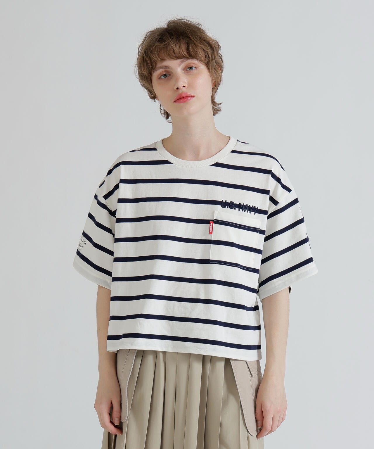 NAVAL POCKET SHORT T-SHIRT/ネイバルポケット ショートティーシャツ