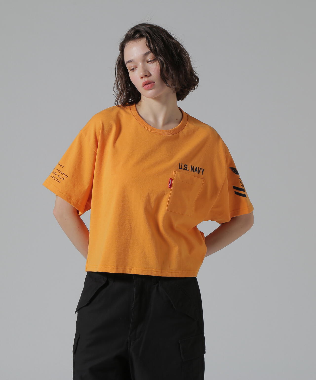 NAVAL POCKET SHORT T-SHIRT/ネイバルポケット ショートティーシャツ