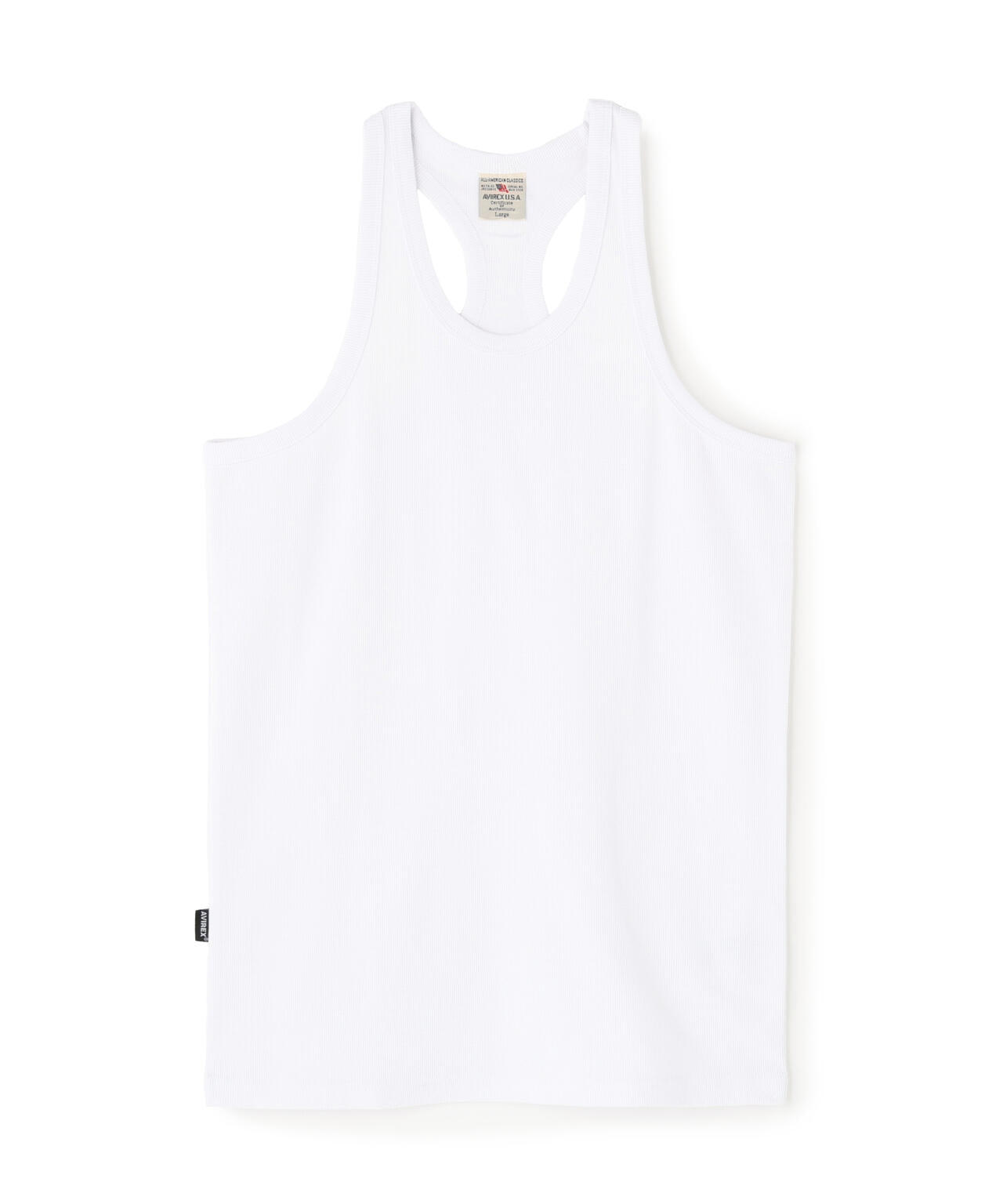 《DAILY/デイリー》RIB TANK TOP BACK CROSS/リブ タンクトップ バッククロス デイリーウェア