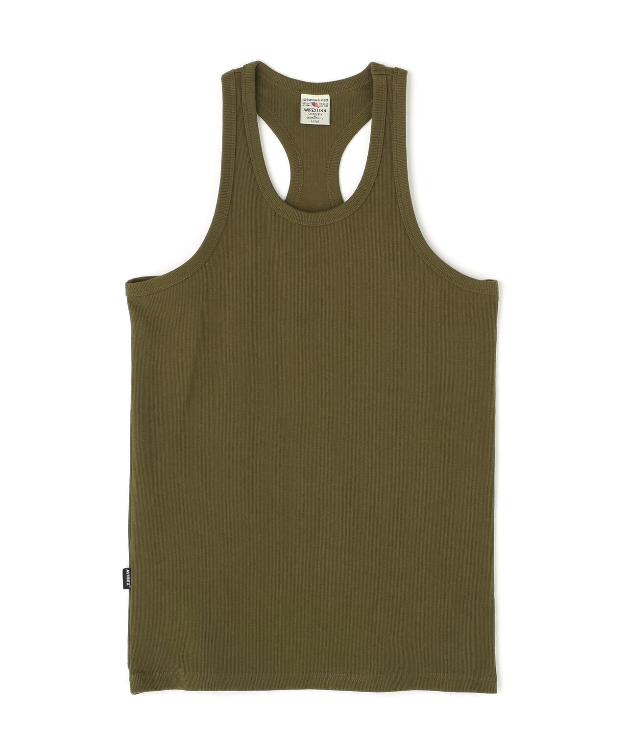 《DAILY/デイリー》RIB TANK TOP BACK CROSS/リブ タンクトップ バッククロス デイリーウェア