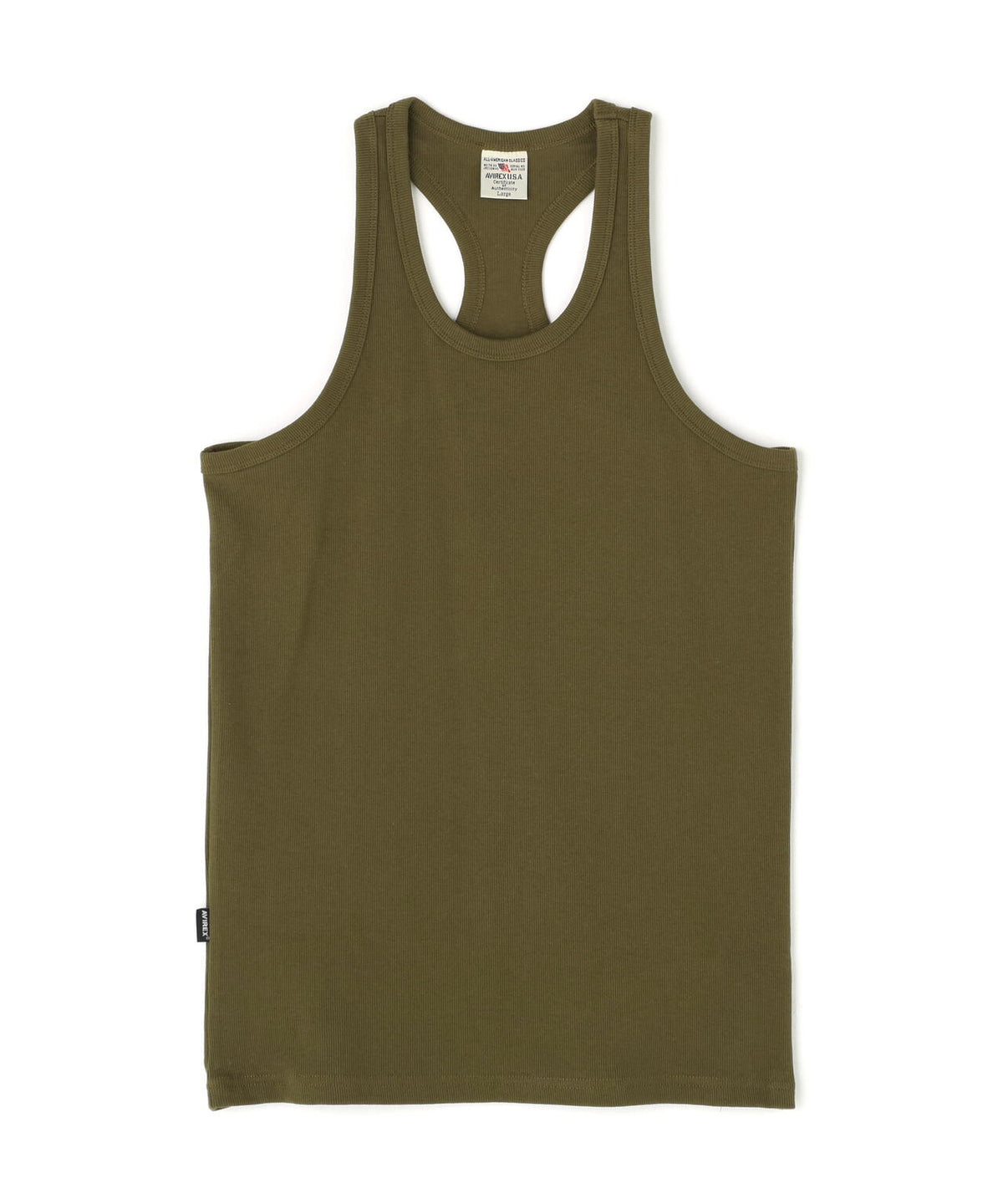 《DAILY/デイリー》RIB TANK TOP BACK CROSS/リブ タンクトップ バッククロス デイリーウェア