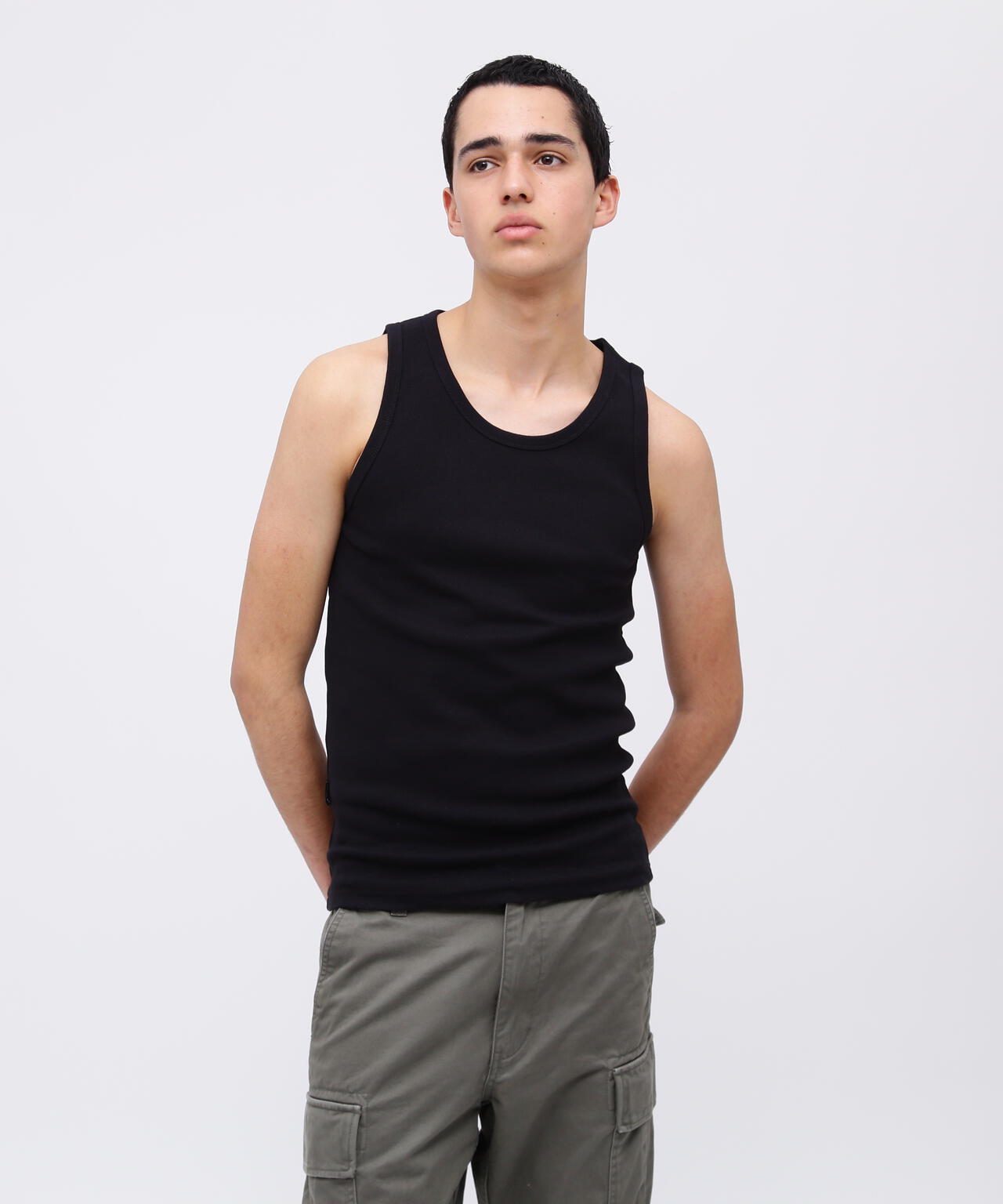《DAILY/デイリー》RIB TANK TOP/リブ タンクトップ デイリーウェア