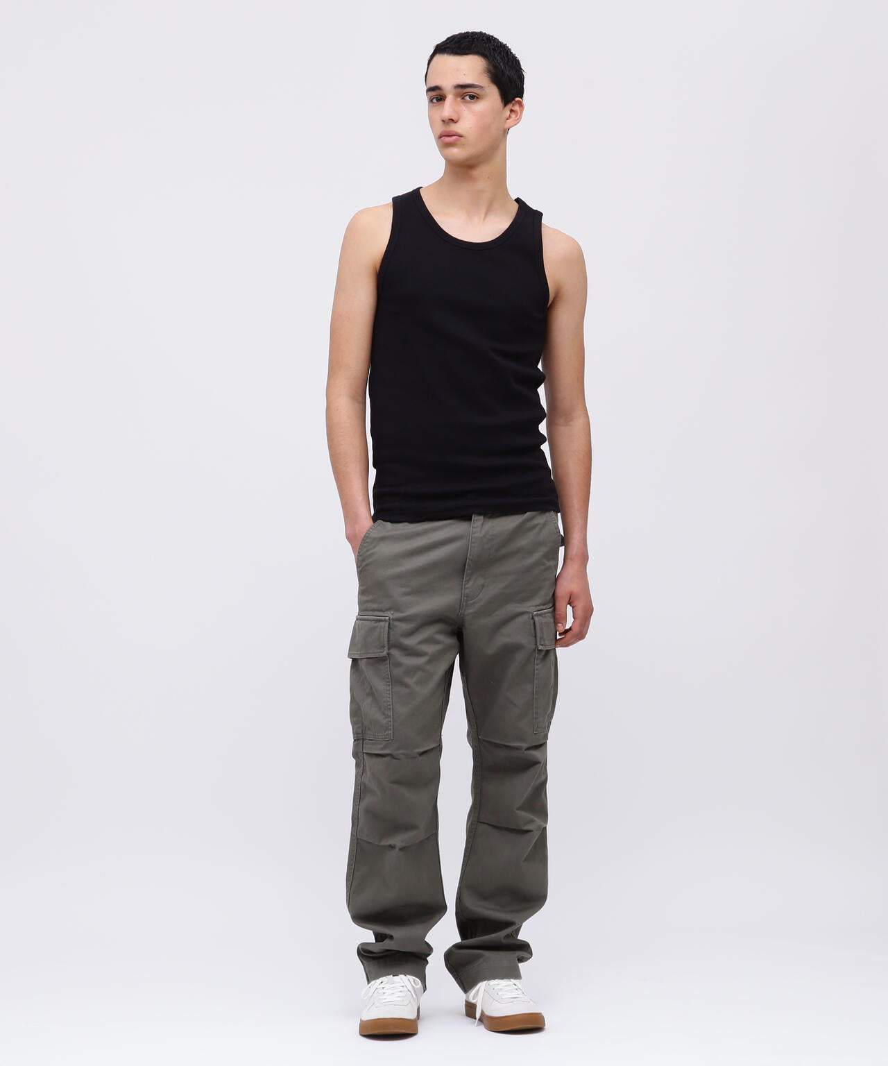 《DAILY/デイリー》RIB TANK TOP/リブ タンクトップ デイリーウェア