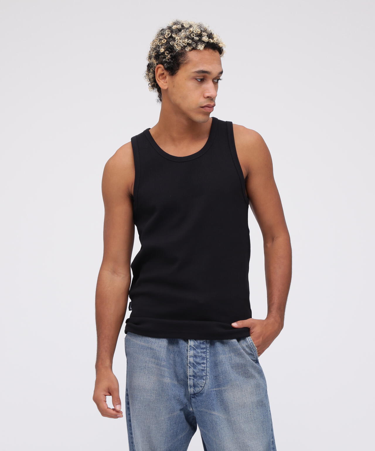 《DAILY/デイリー》RIB TANK TOP/リブ タンクトップ デイリーウェア