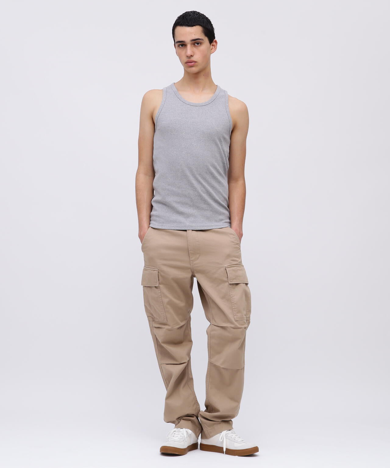 《DAILY/デイリー》RIB TANK TOP/リブ タンクトップ デイリーウェア