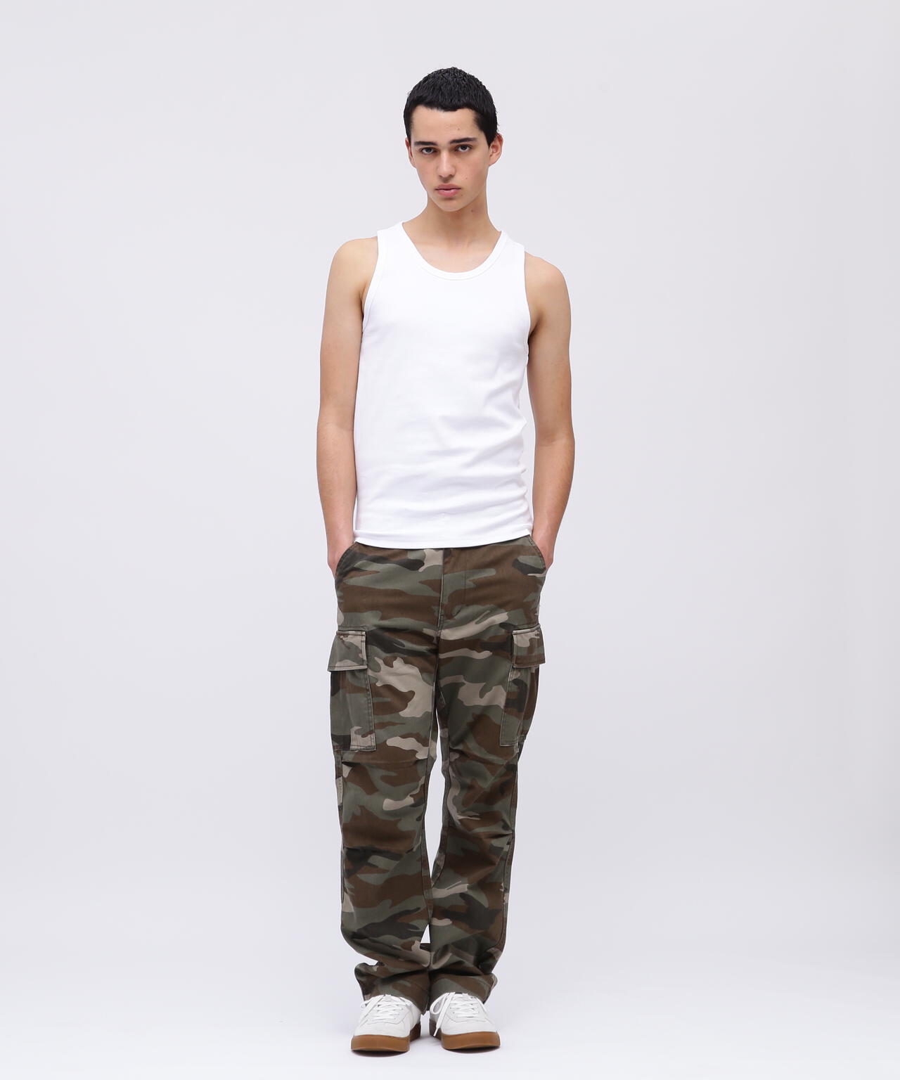 《DAILY/デイリー》RIB TANK TOP/リブ タンクトップ デイリーウェア