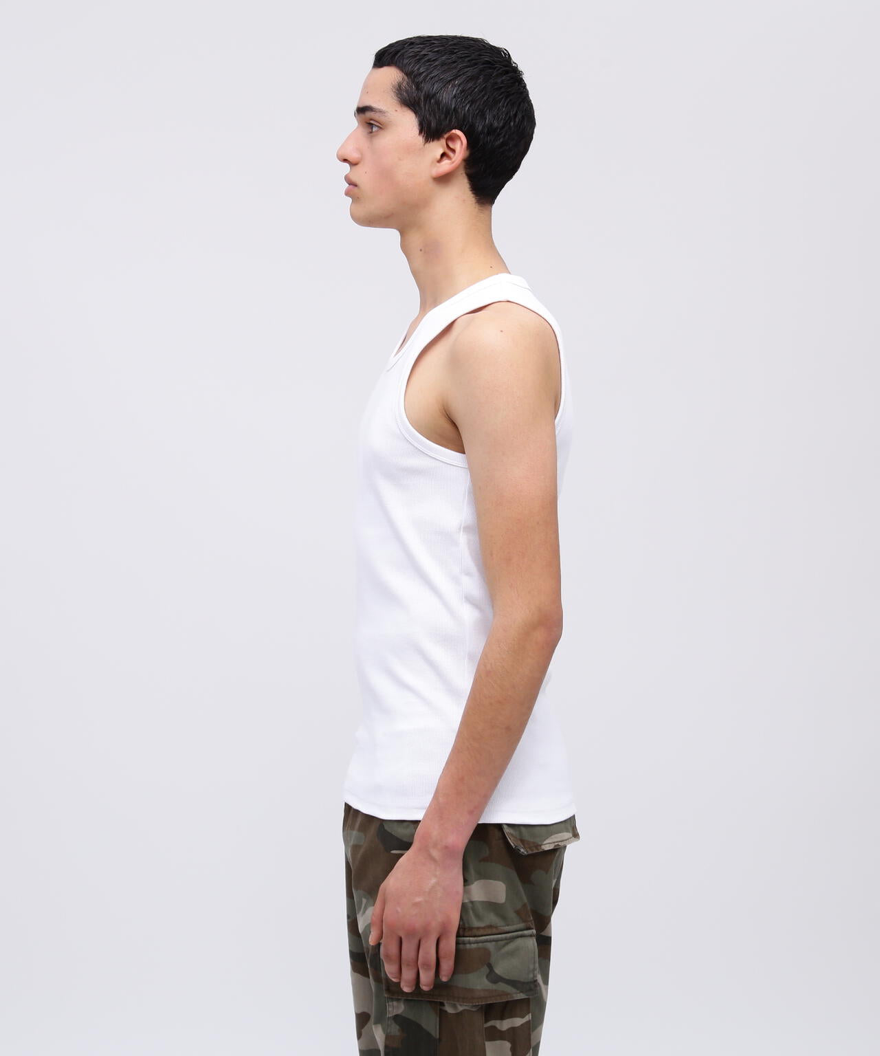 《DAILY/デイリー》RIB TANK TOP/リブ タンクトップ デイリーウェア