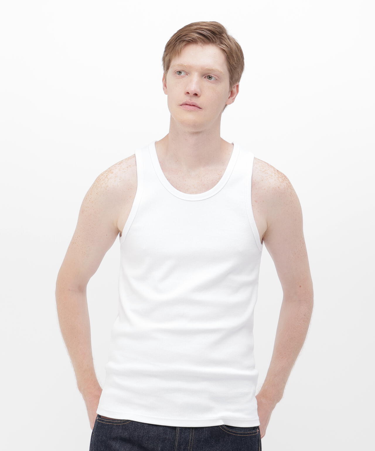 《DAILY/デイリー》RIB TANK TOP/リブ タンクトップ デイリーウェア