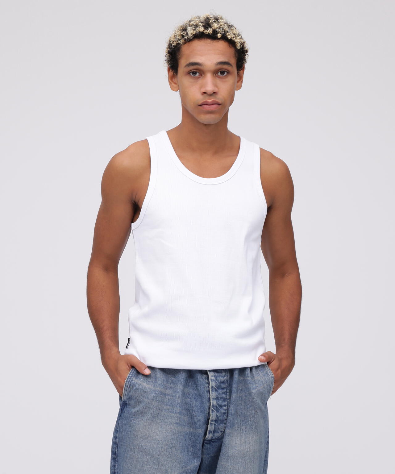 《DAILY/デイリー》RIB TANK TOP/リブ タンクトップ デイリーウェア