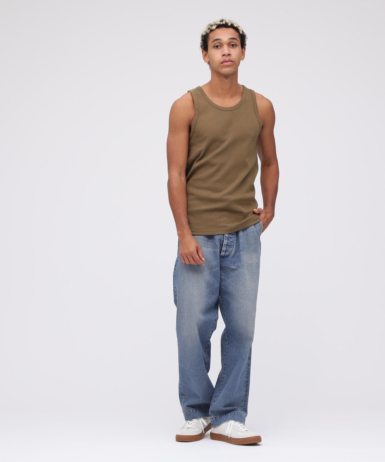 《DAILY/デイリー》RIB TANK TOP/リブ タンクトップ デイリーウェア