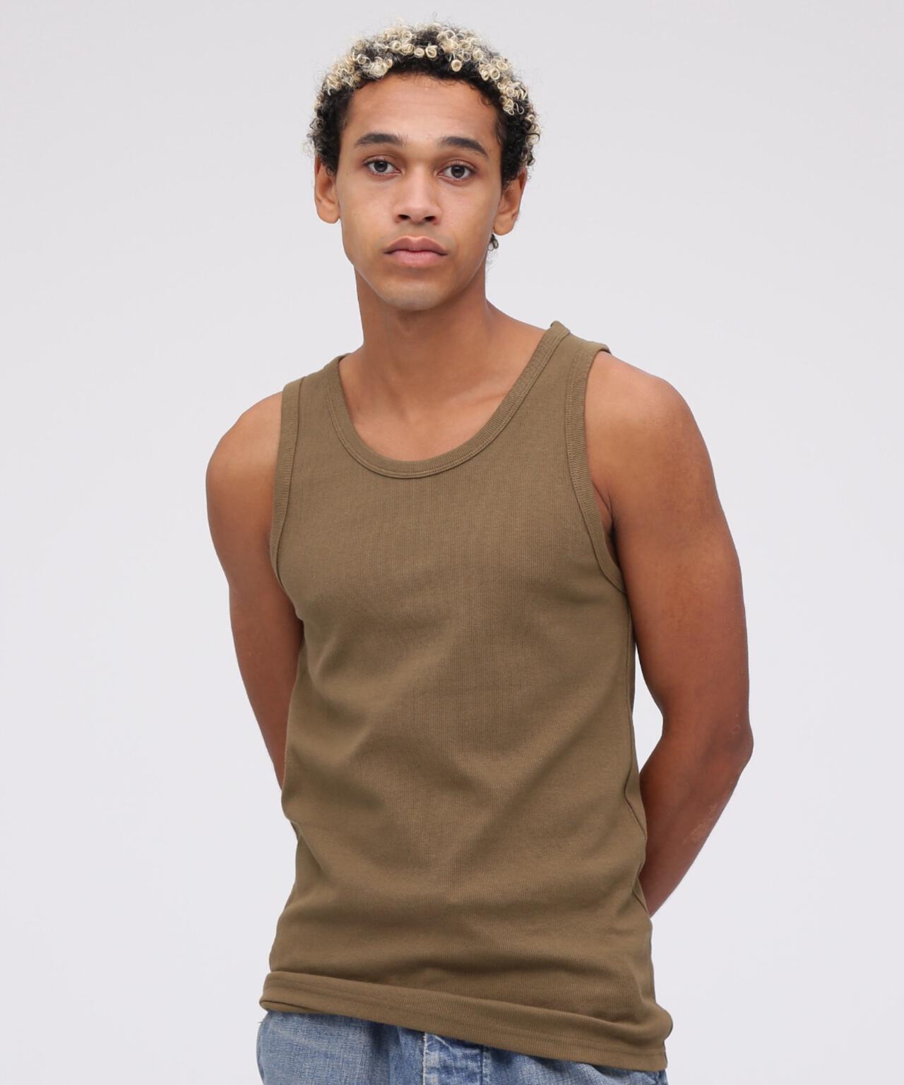 《DAILY/デイリー》RIB TANK TOP/リブ タンクトップ デイリーウェア