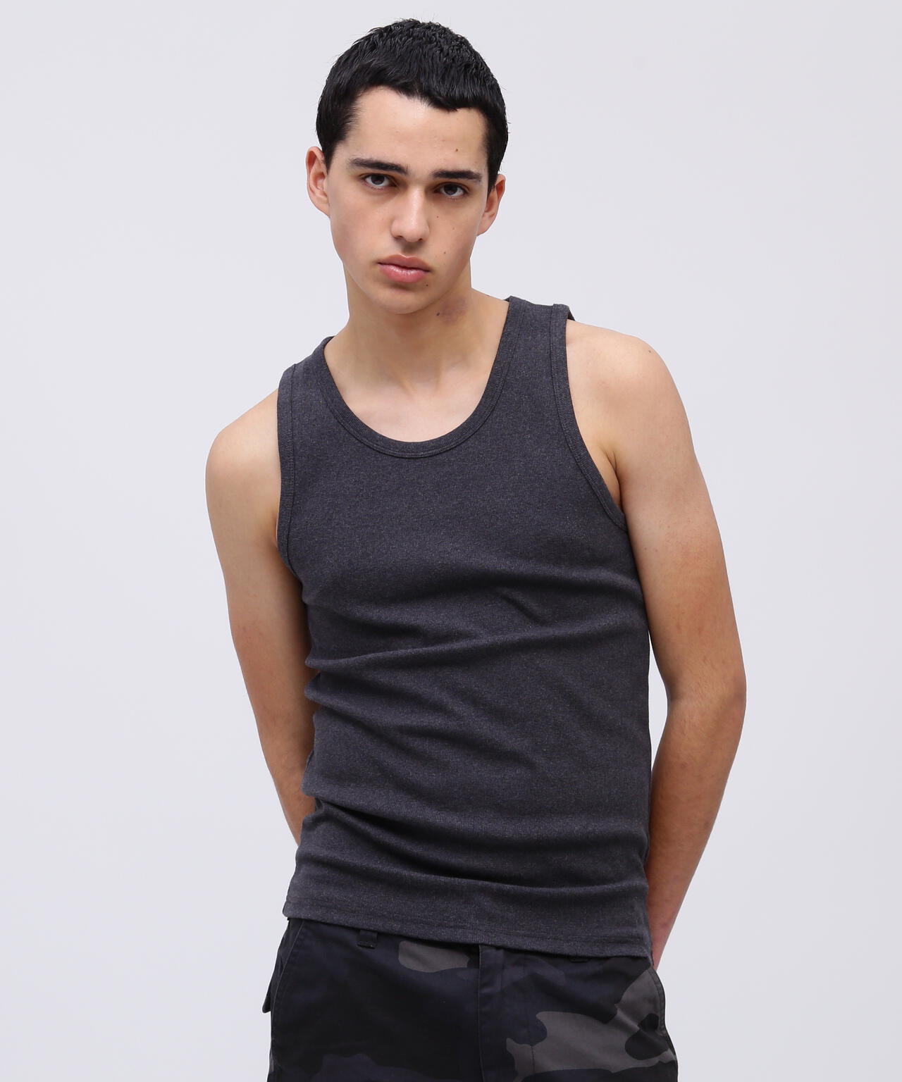 《DAILY/デイリー》RIB TANK TOP/リブ タンクトップ デイリーウェア