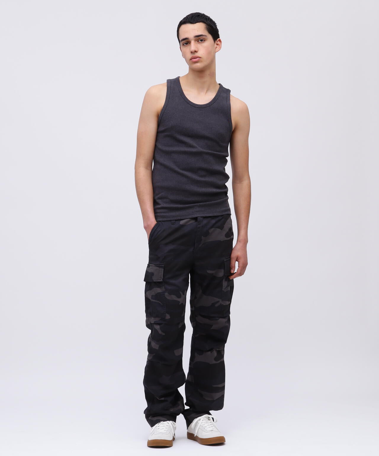 《DAILY/デイリー》RIB TANK TOP/リブ タンクトップ デイリーウェア