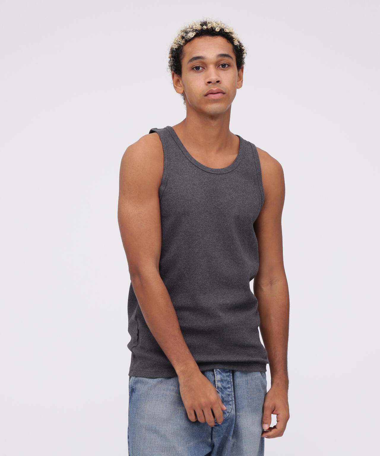 《DAILY/デイリー》RIB TANK TOP/リブ タンクトップ デイリーウェア