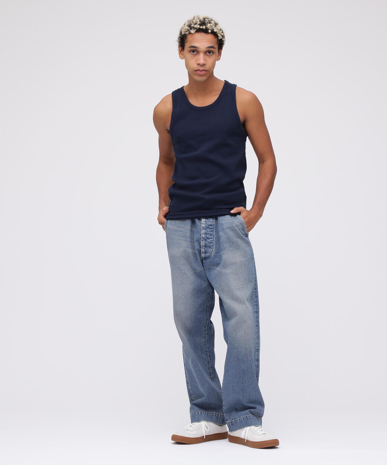 《DAILY/デイリー》RIB TANK TOP/リブ タンクトップ デイリーウェア