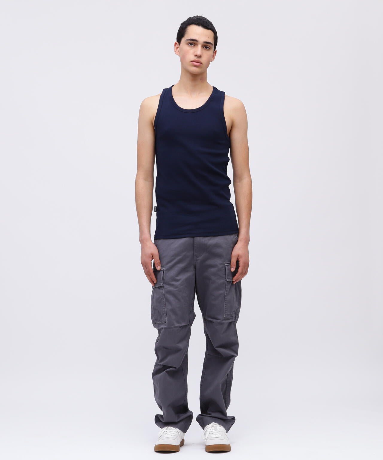 《DAILY/デイリー》RIB TANK TOP/リブ タンクトップ デイリーウェア