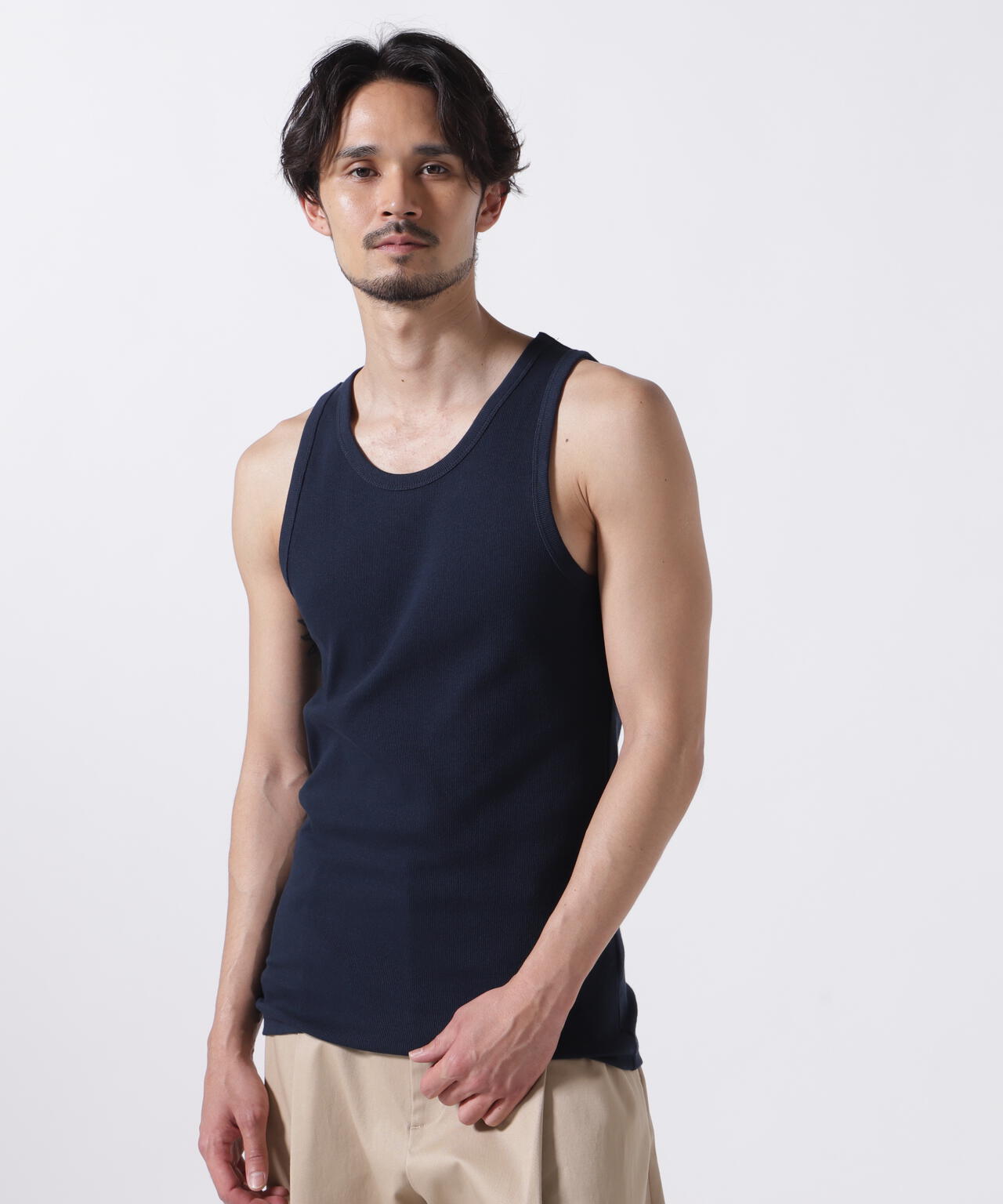 《DAILY/デイリー》RIB TANK TOP/リブ タンクトップ デイリーウェア