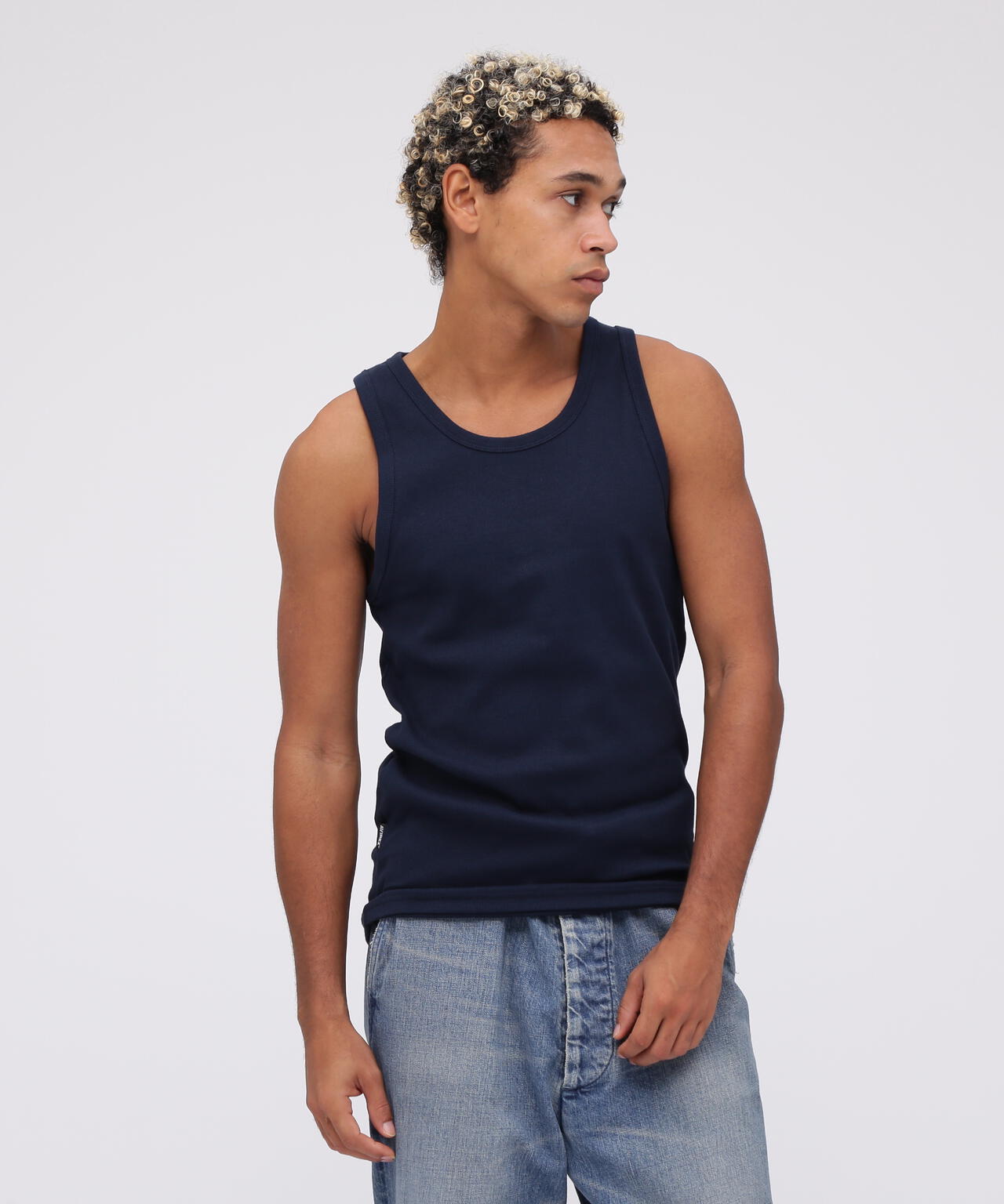 《DAILY/デイリー》RIB TANK TOP/リブ タンクトップ デイリーウェア