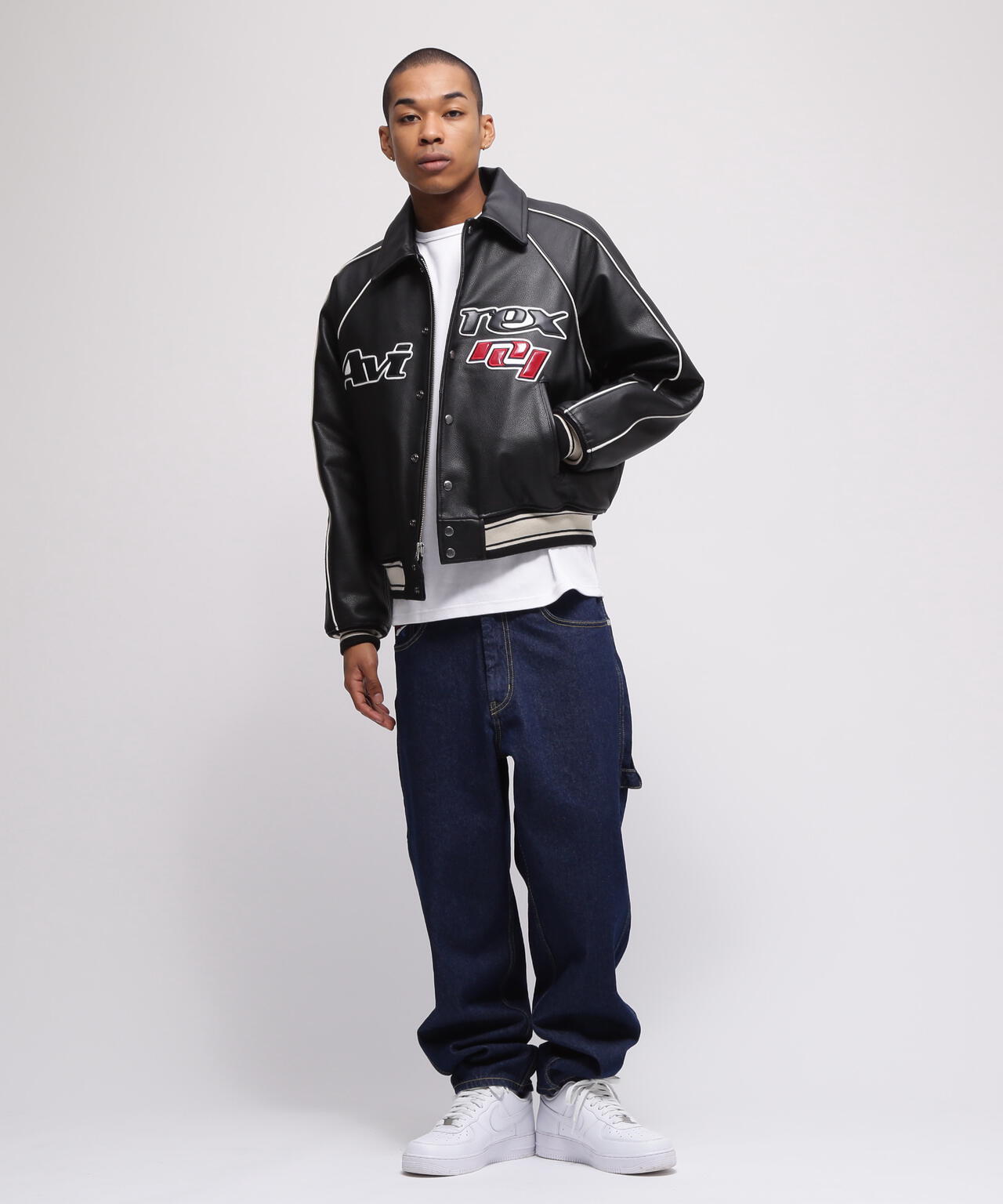 COW LOGO VARSITY JACKET