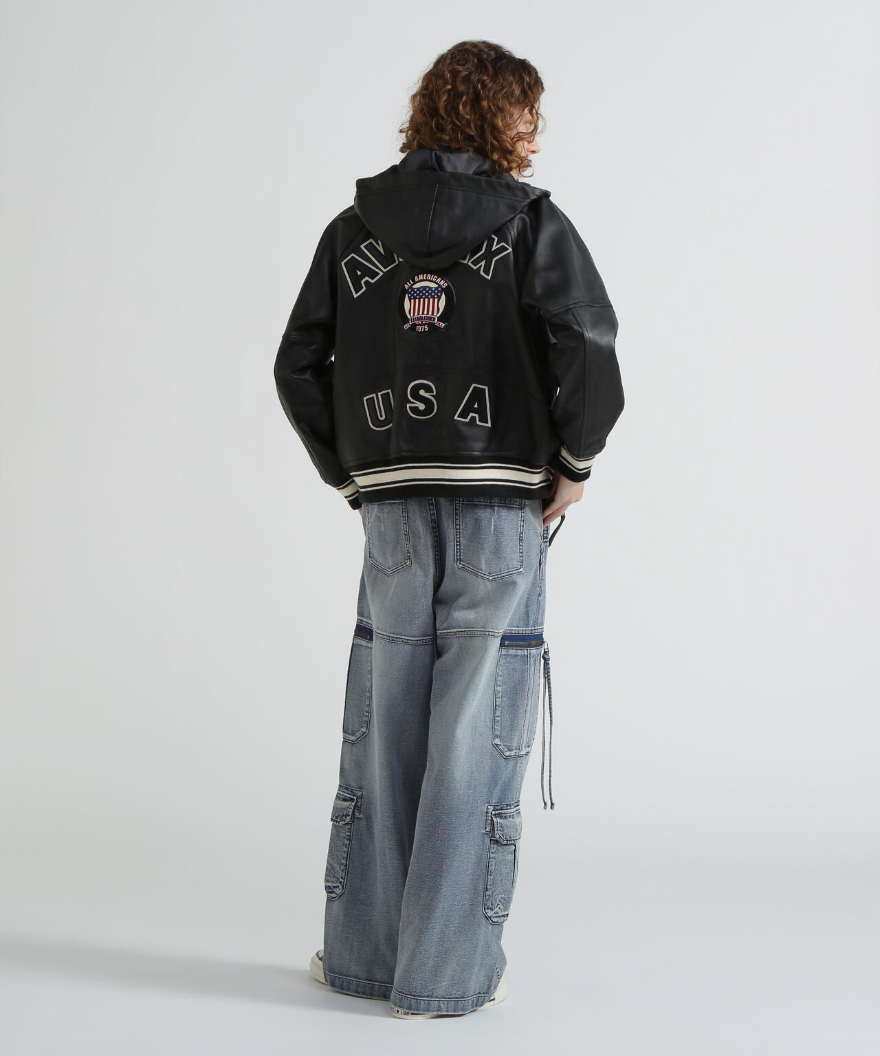 《WOMAN》SIGNATURE HOODED LEATHER