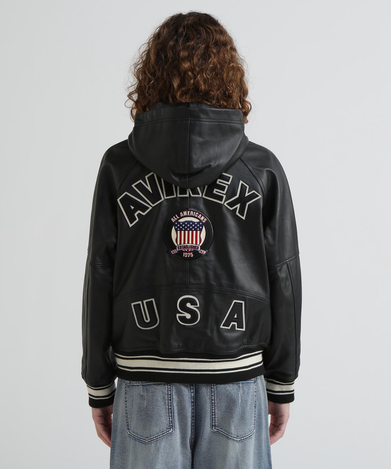 《WOMAN》SIGNATURE HOODED LEATHER