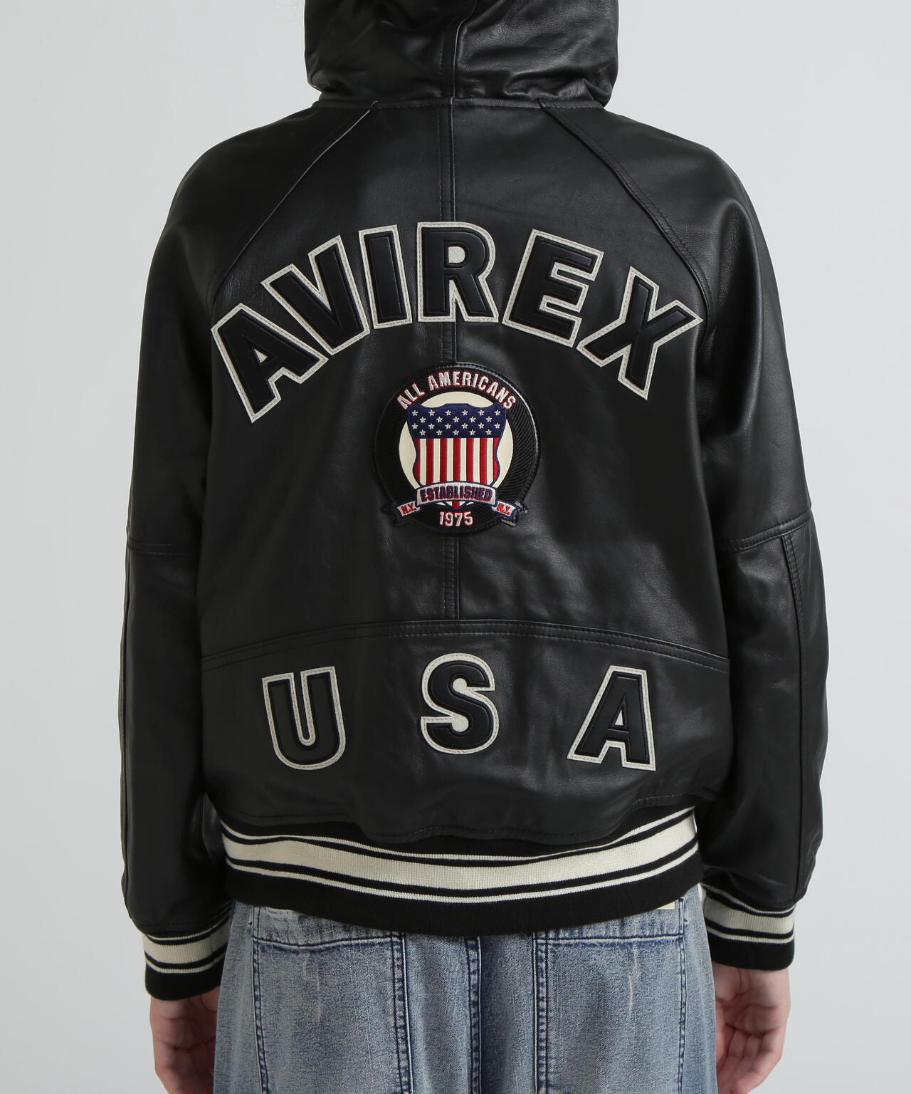 《WOMAN》SIGNATURE HOODED LEATHER