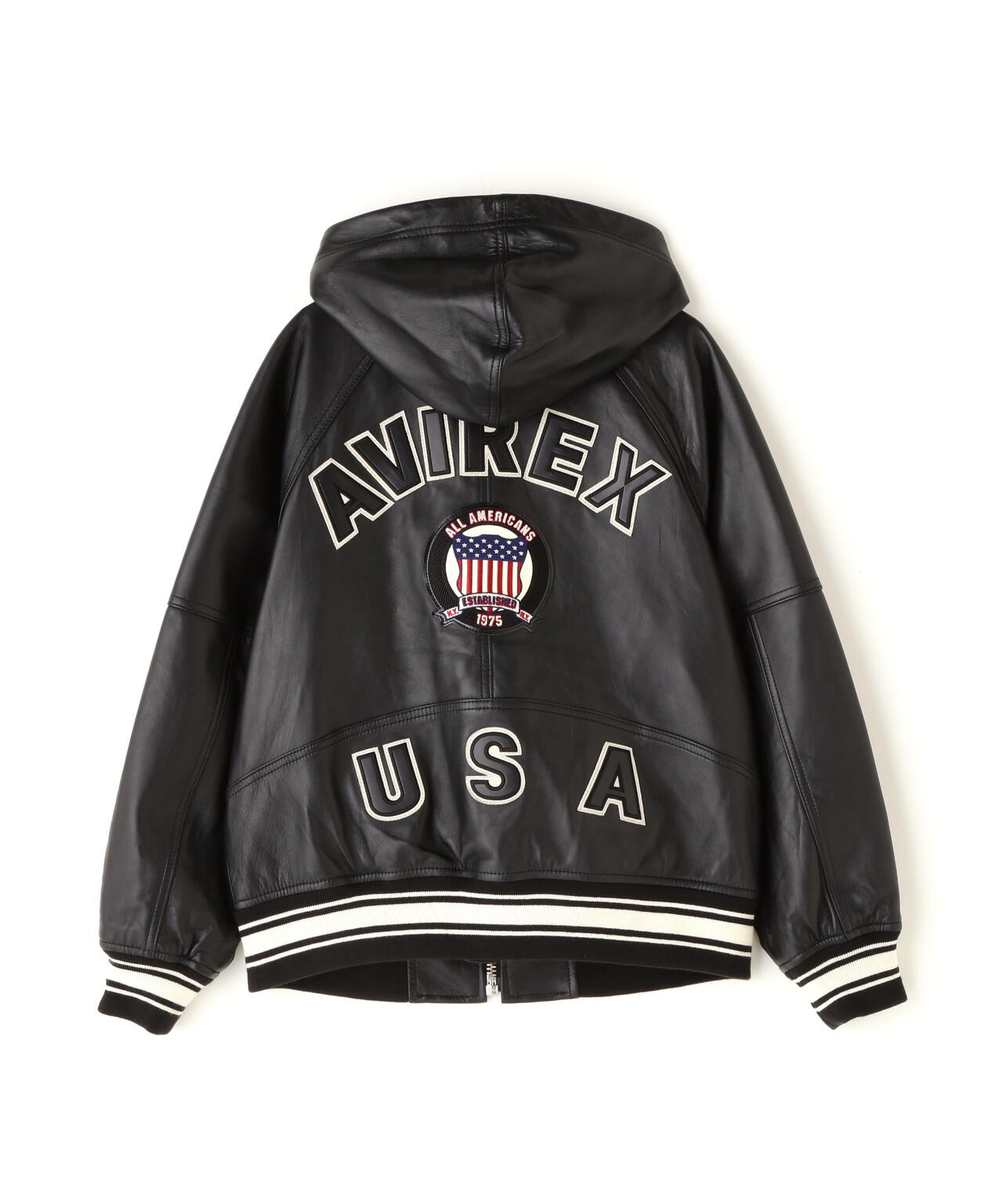 《WOMAN》SIGNATURE HOODED LEATHER