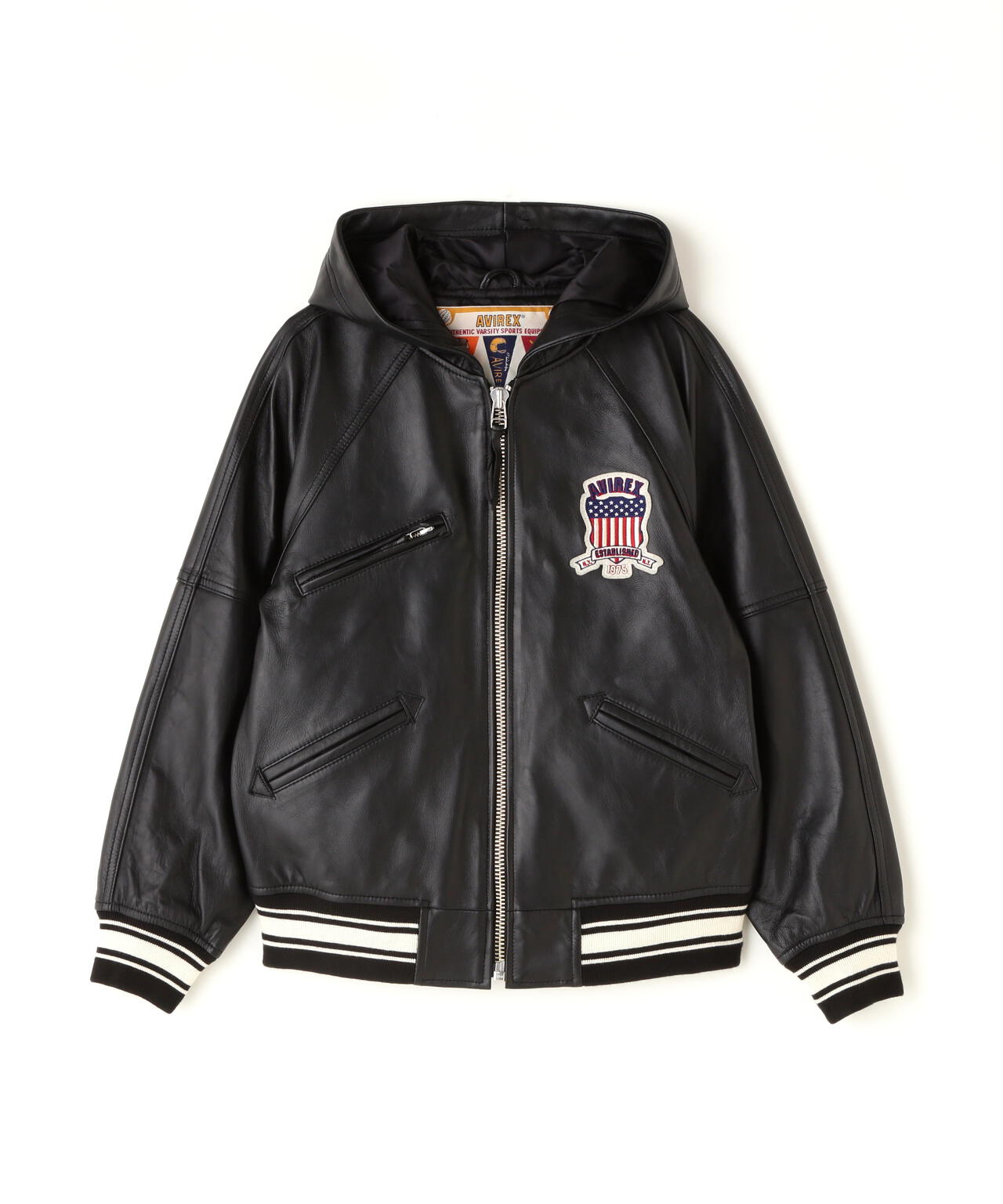 《WOMAN》SIGNATURE HOODED LEATHER